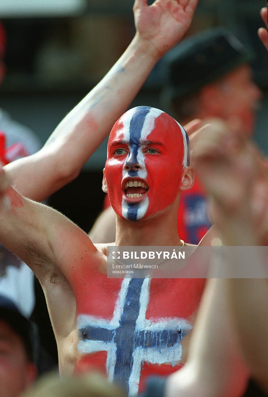 Fotboll, EM. Spanien - Norge