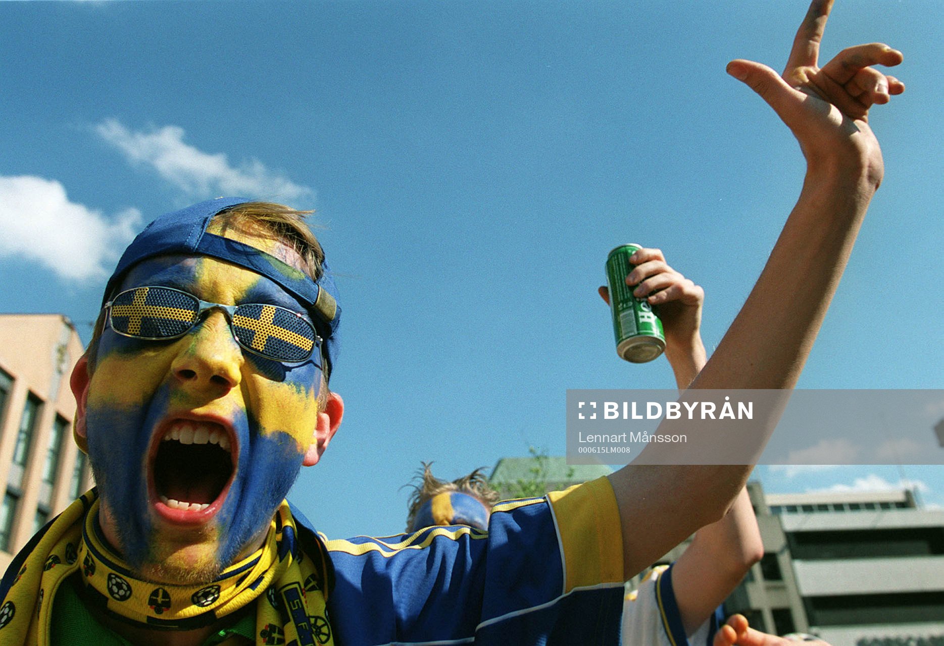 Fotboll, EM. Sverige - Turkiet