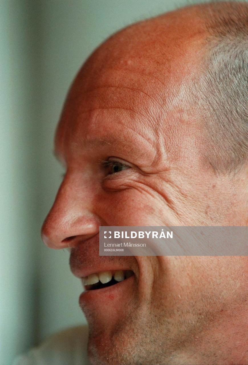 Nils Johan Semb, förbundskapten Norge är en glad gutt