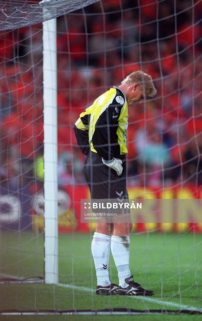 Fotboll, EM. Danmark - Holland
