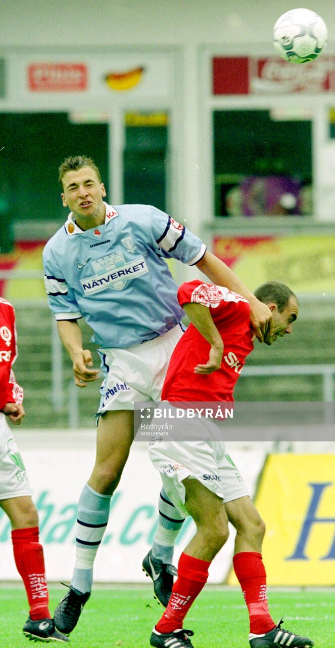 Malmös Zlatan Ibrahimovic mot Åtvidabergs Patrik Kieback