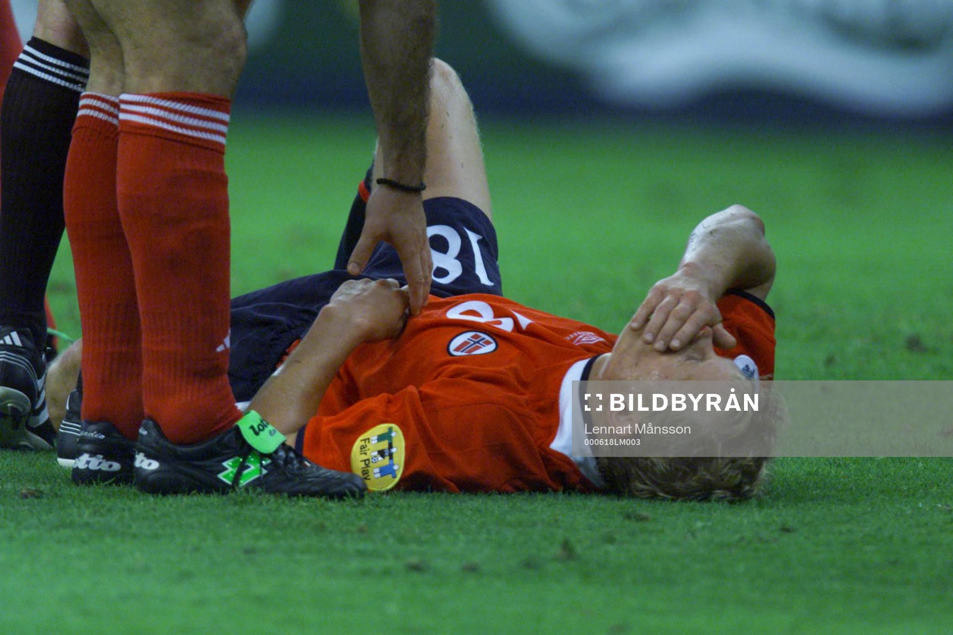 Liegé, Fotboll, EM i Holland / Belgien, Norge -