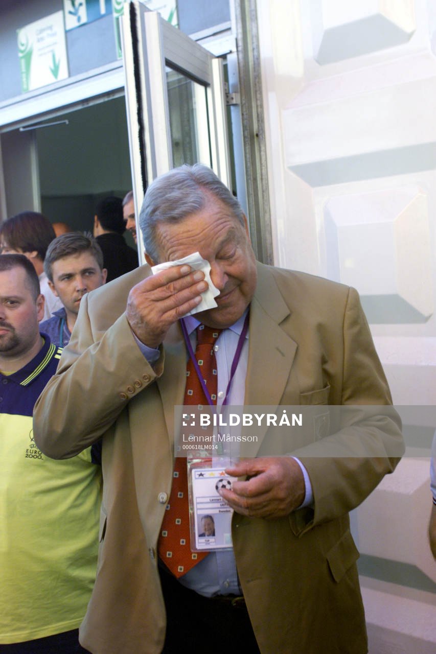 Lennart Johansson, President UEFA