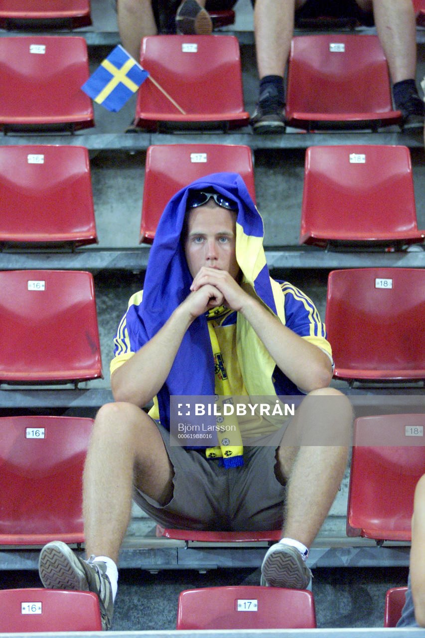 Supporter Sverige deppar (depp)