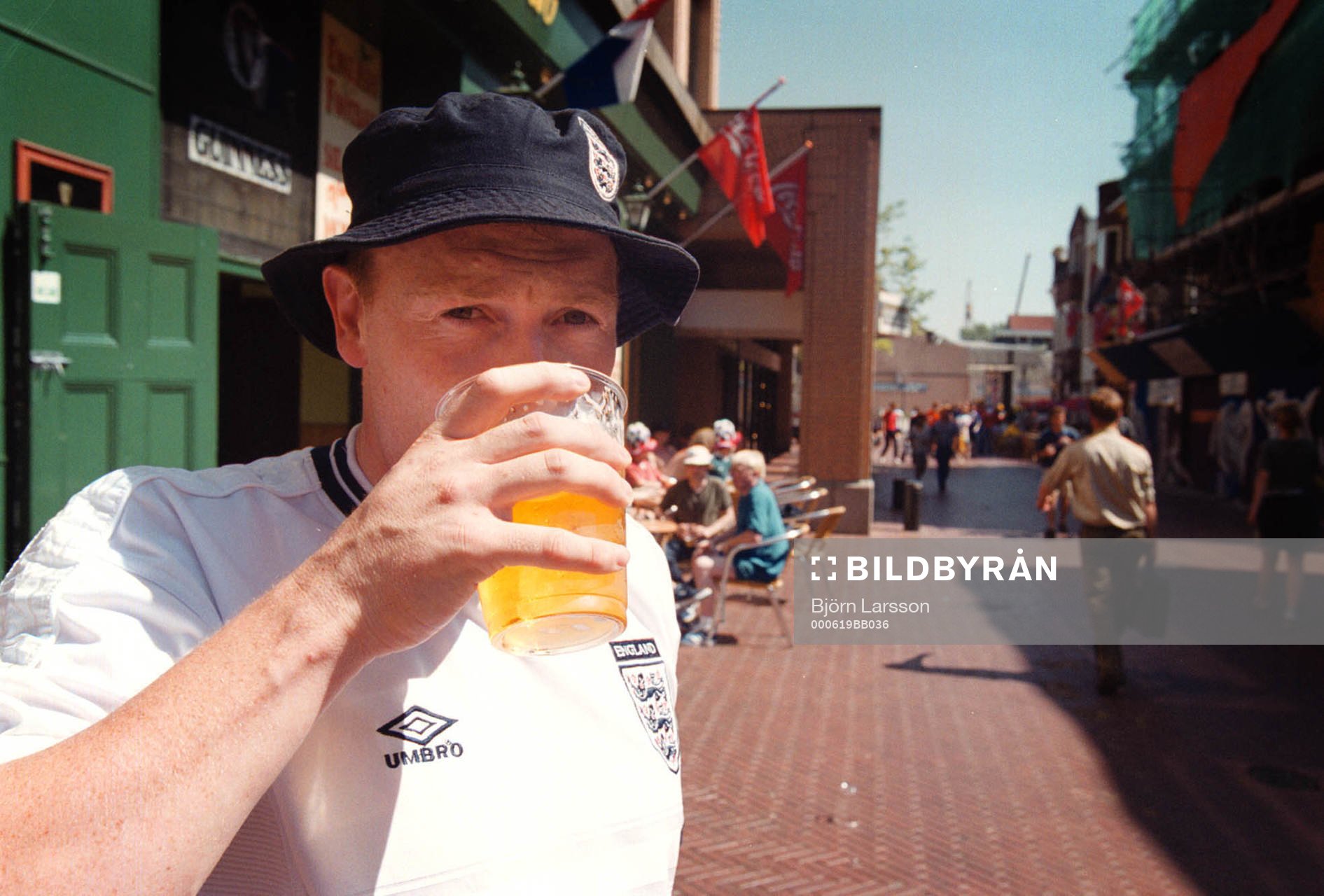 Fotboll, EM, Supporter England, Charles Cresswell