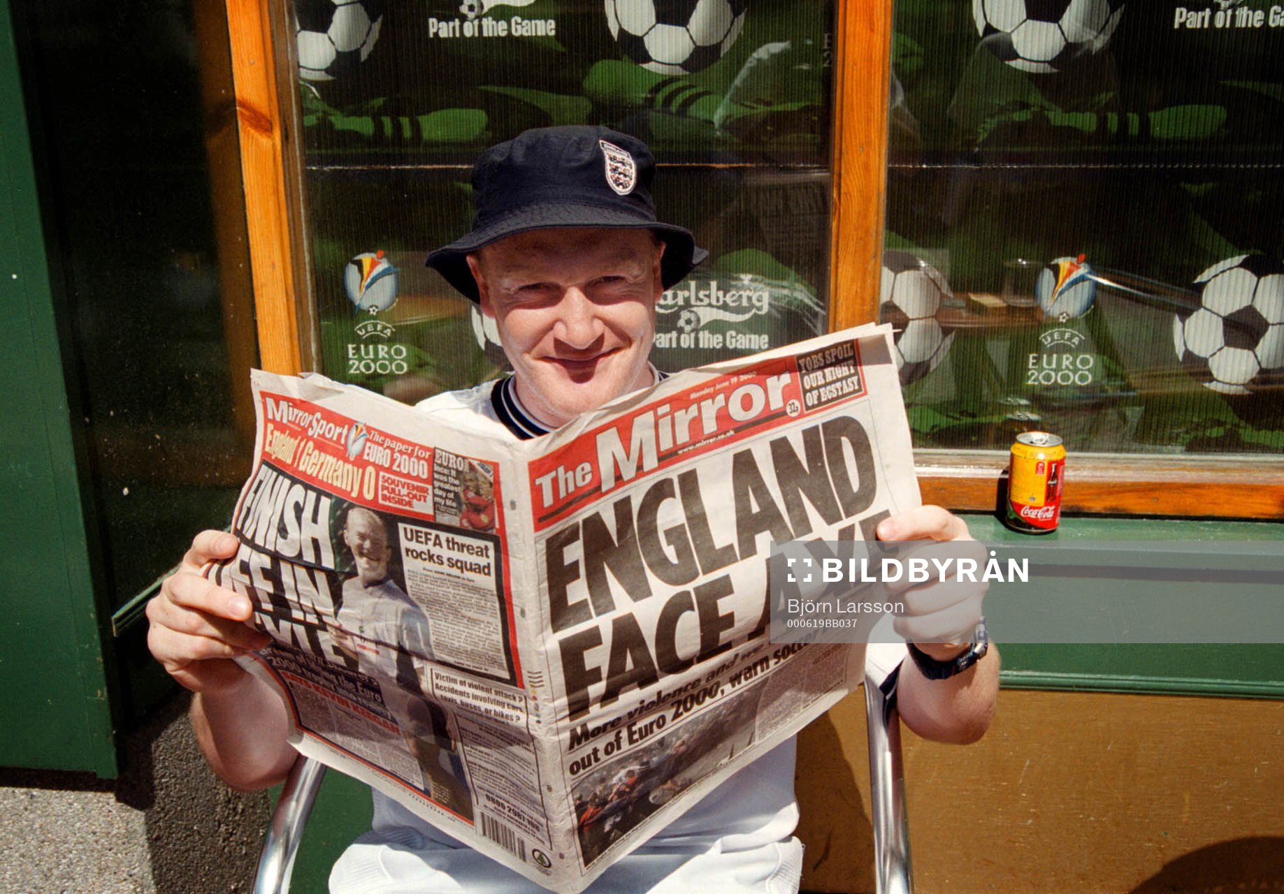 Fotboll, EM, Supporter England, Charles Cresswell