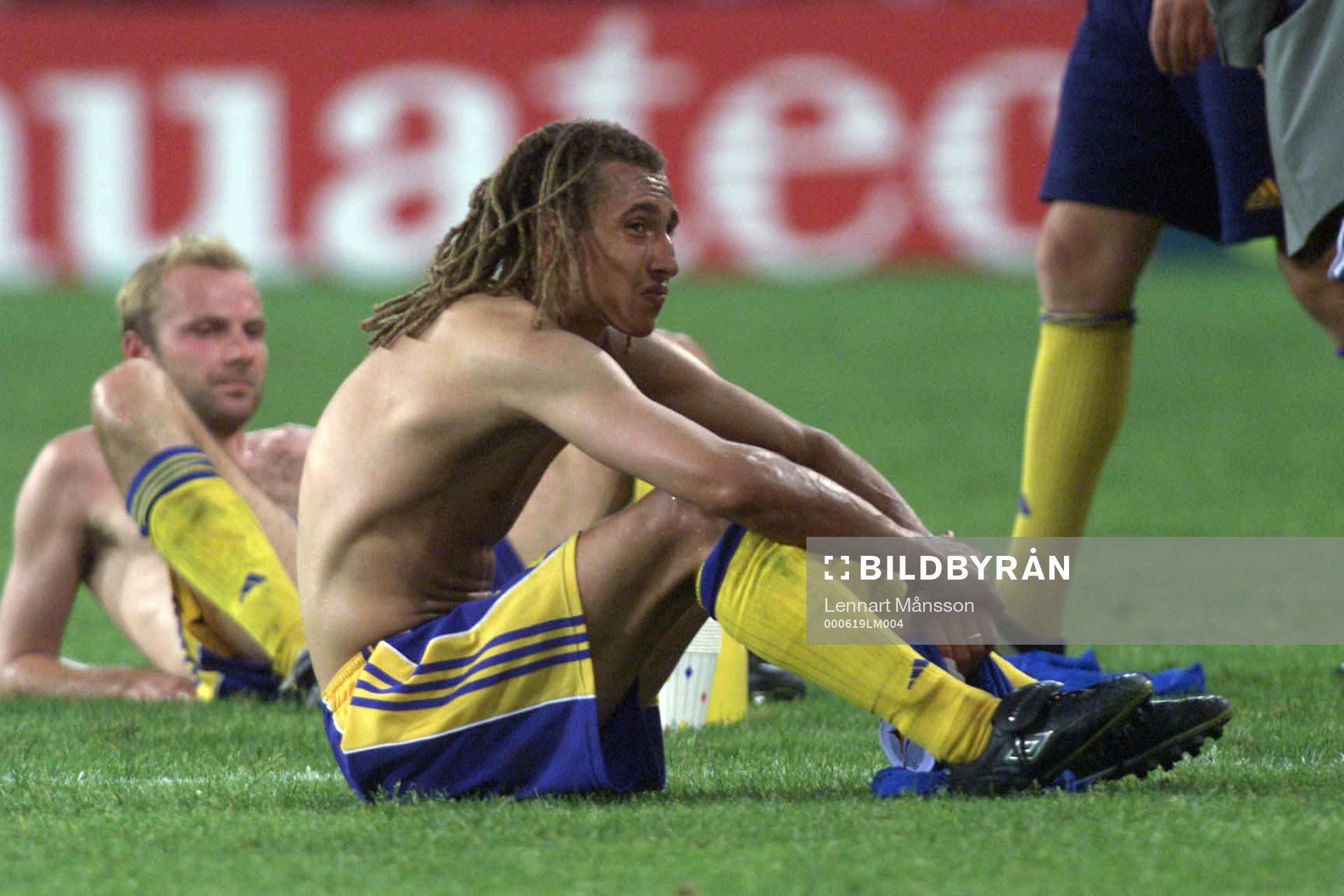 Henrik Larsson och Håkan Mild deppar