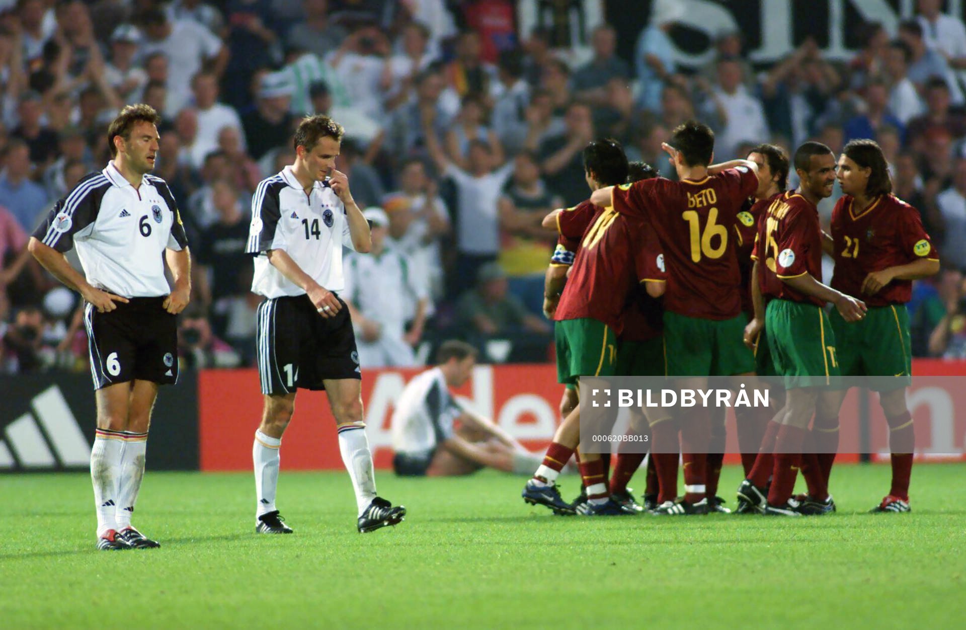 Rotterdam, Fotboll, EM, Tyskland - Portugal