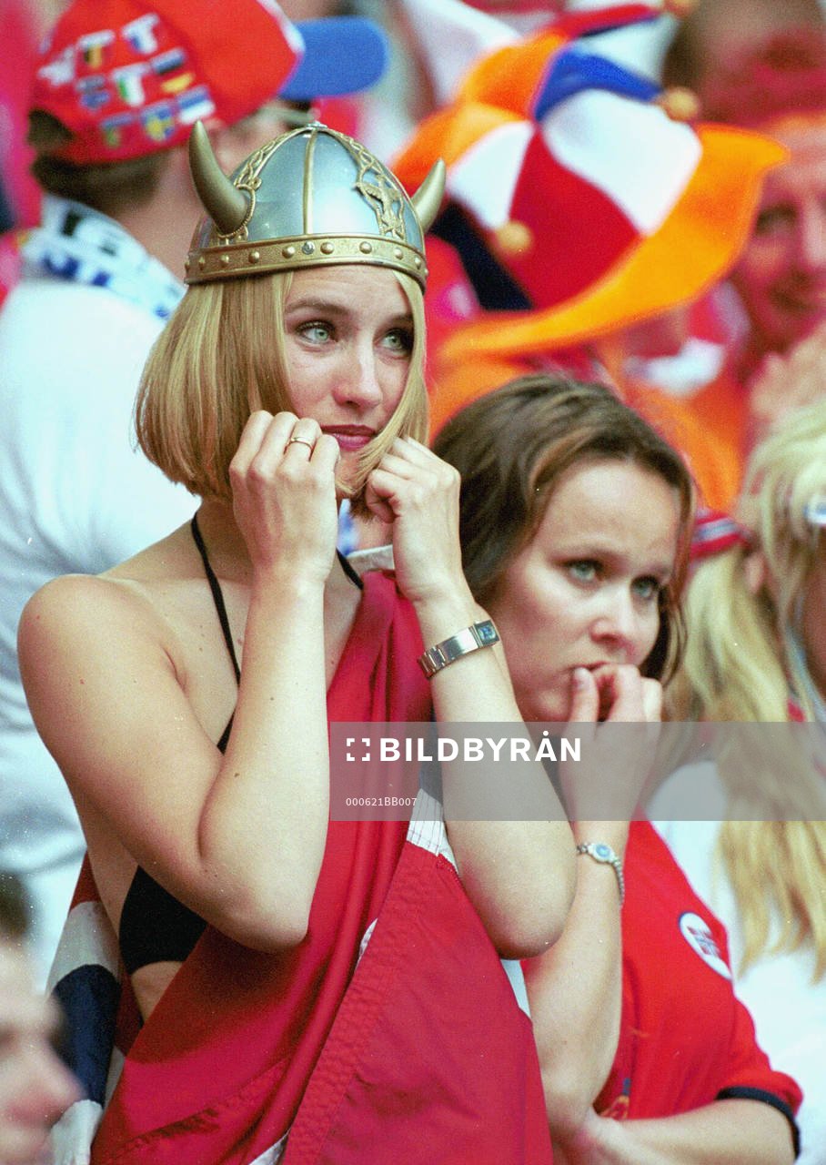 En förtvivlad Norsk supporter