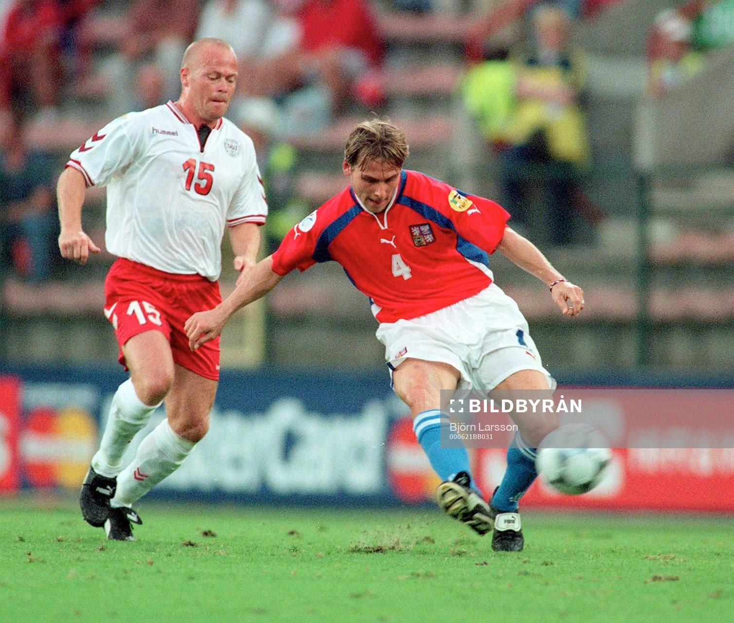 Pavel Nedved, Tjeckien och Stig Tofting, Danmark