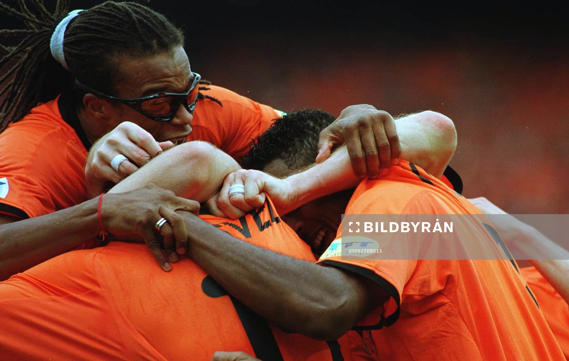  Jubel Edgar Davids, Holland