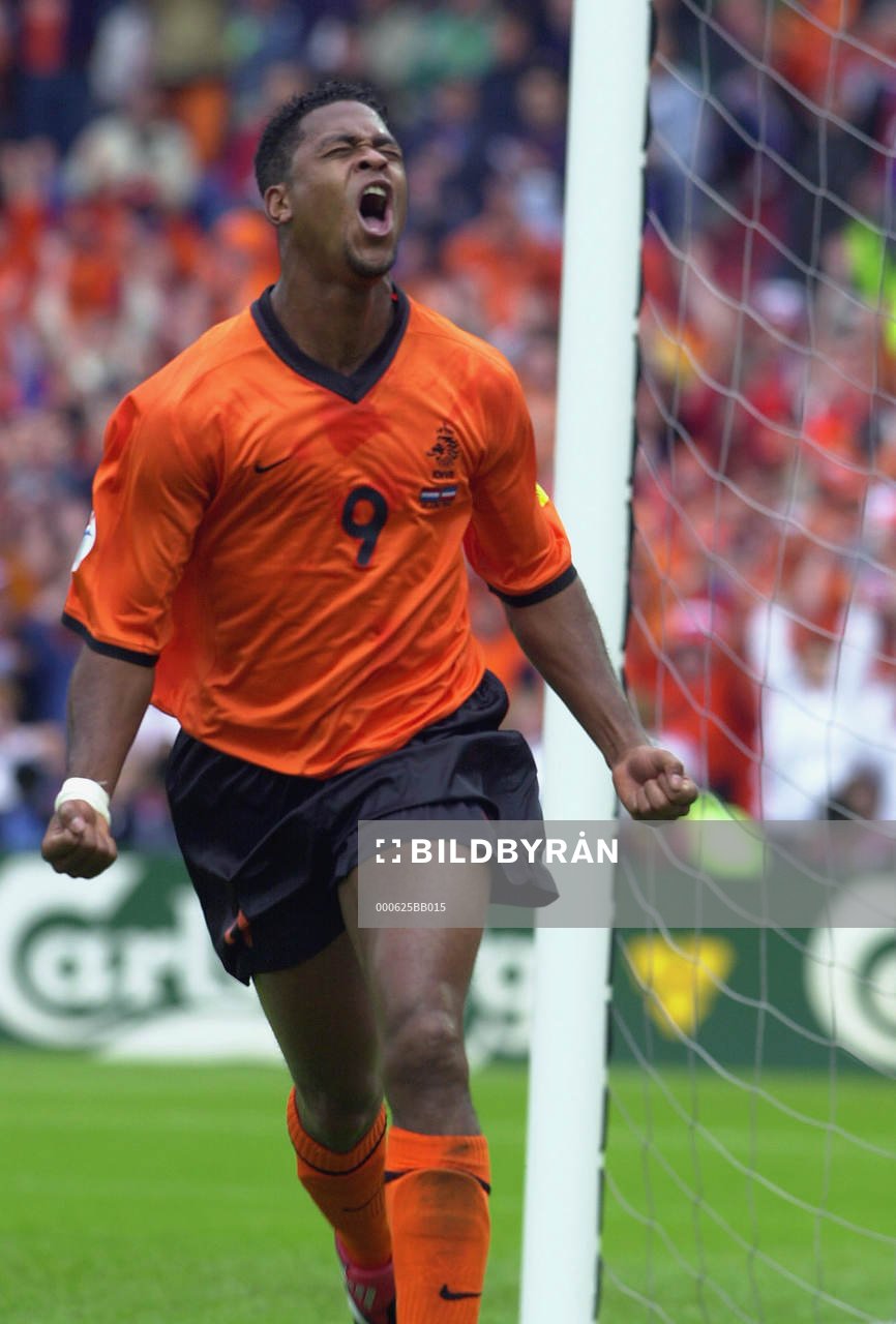 Patrick Kluivert, Holland jublar
