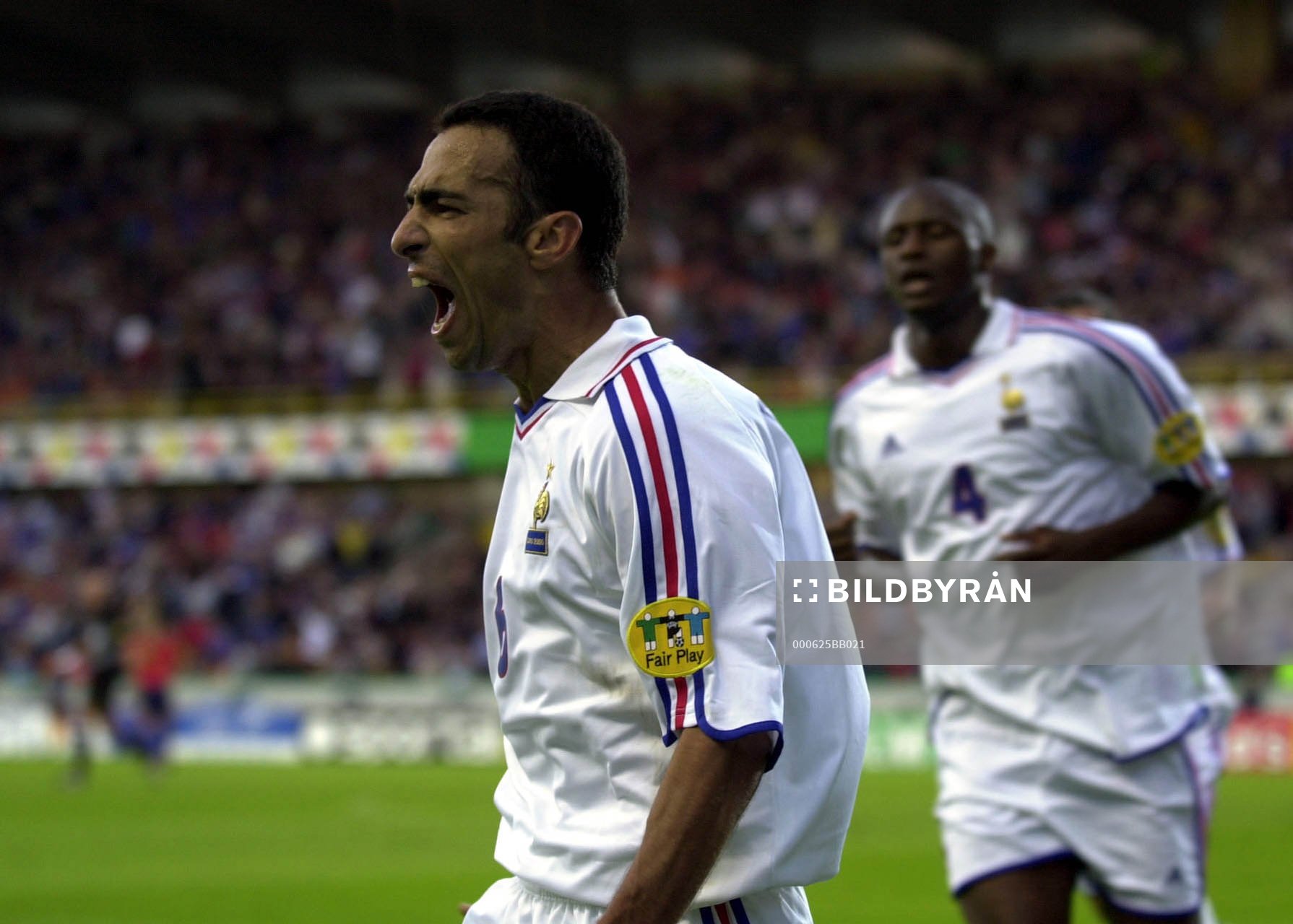 Youri Djorkaeff, Frankrike jublar