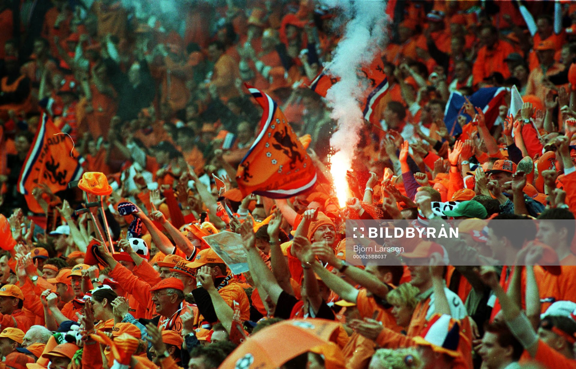 Fotboll, EM, Kvartsfinal, Holland - Jugoslavien
