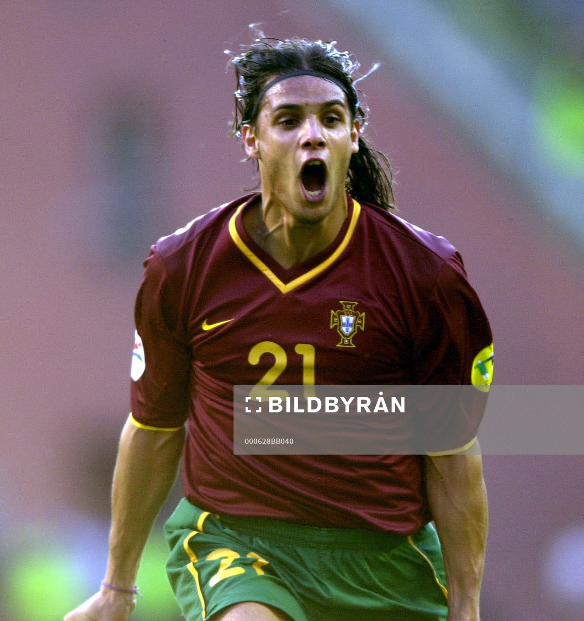 Fotboll, EM, Nuno Gomez, Portugal jublar