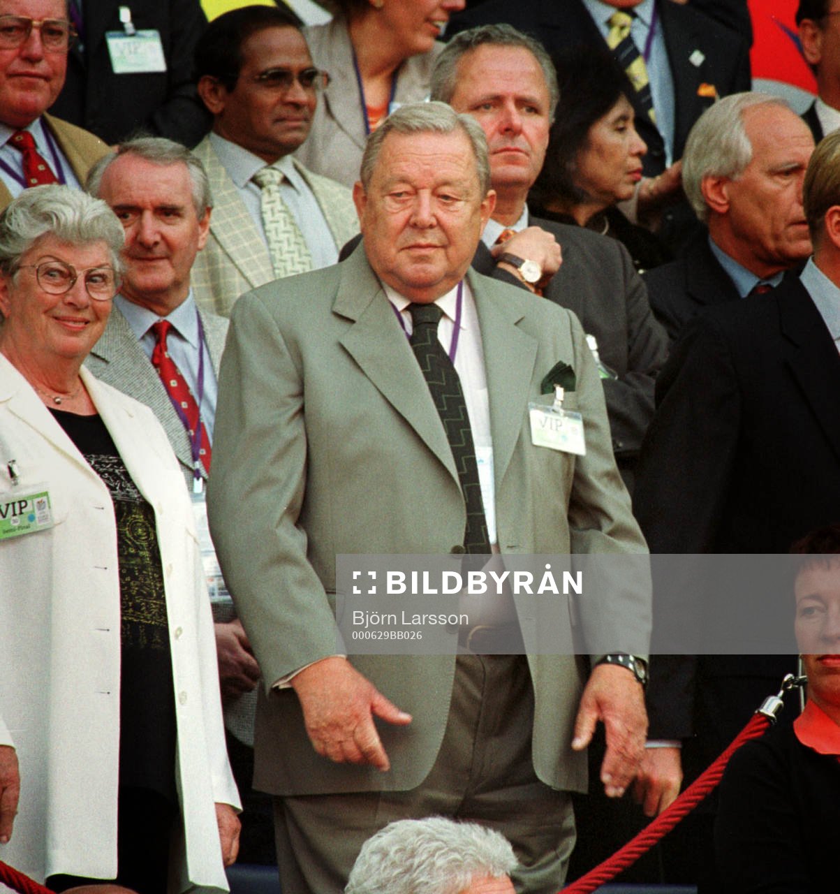 Lennart Johansson, President UEFA