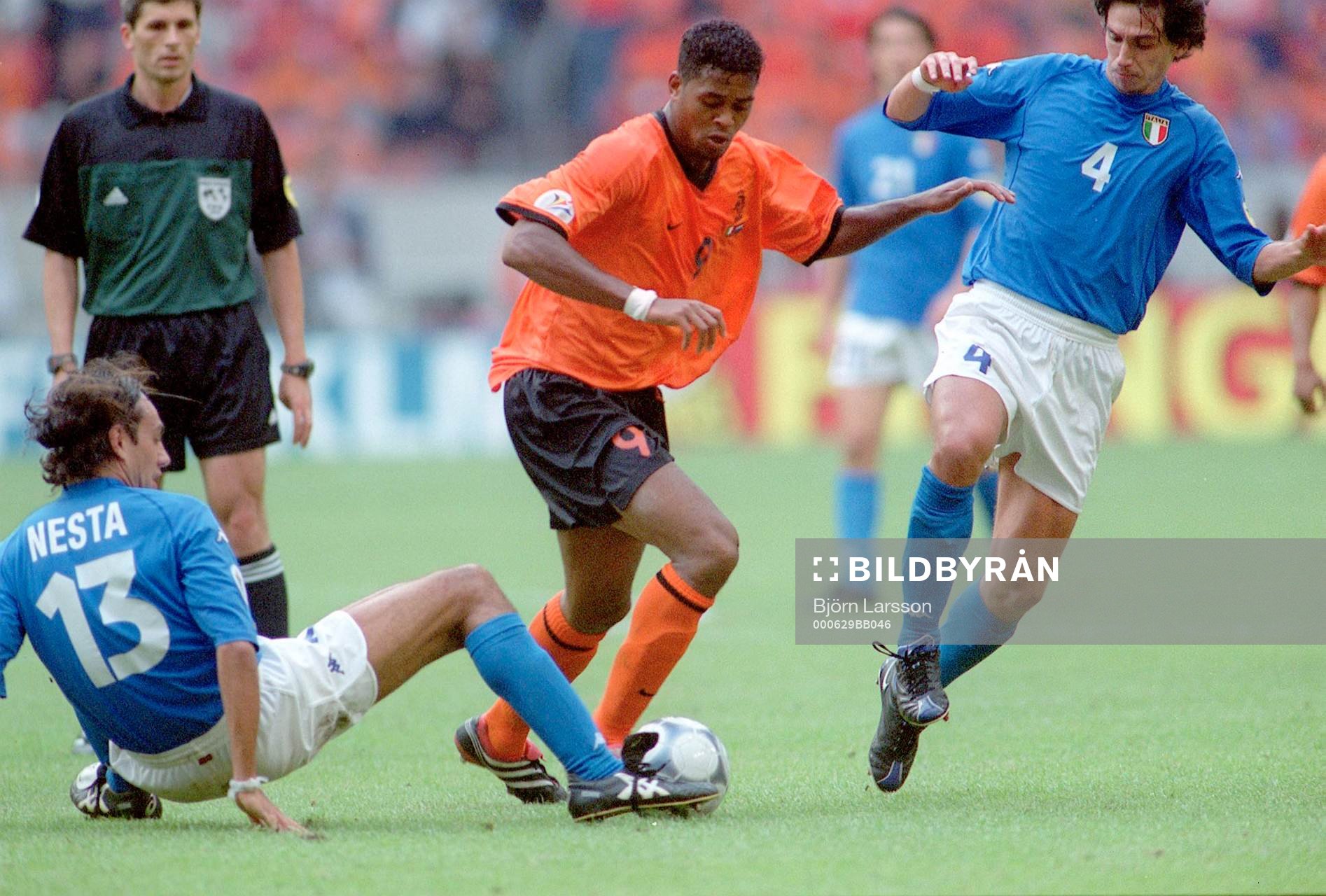 Alessandro Nesta och Demetrio Albertini, Italien och