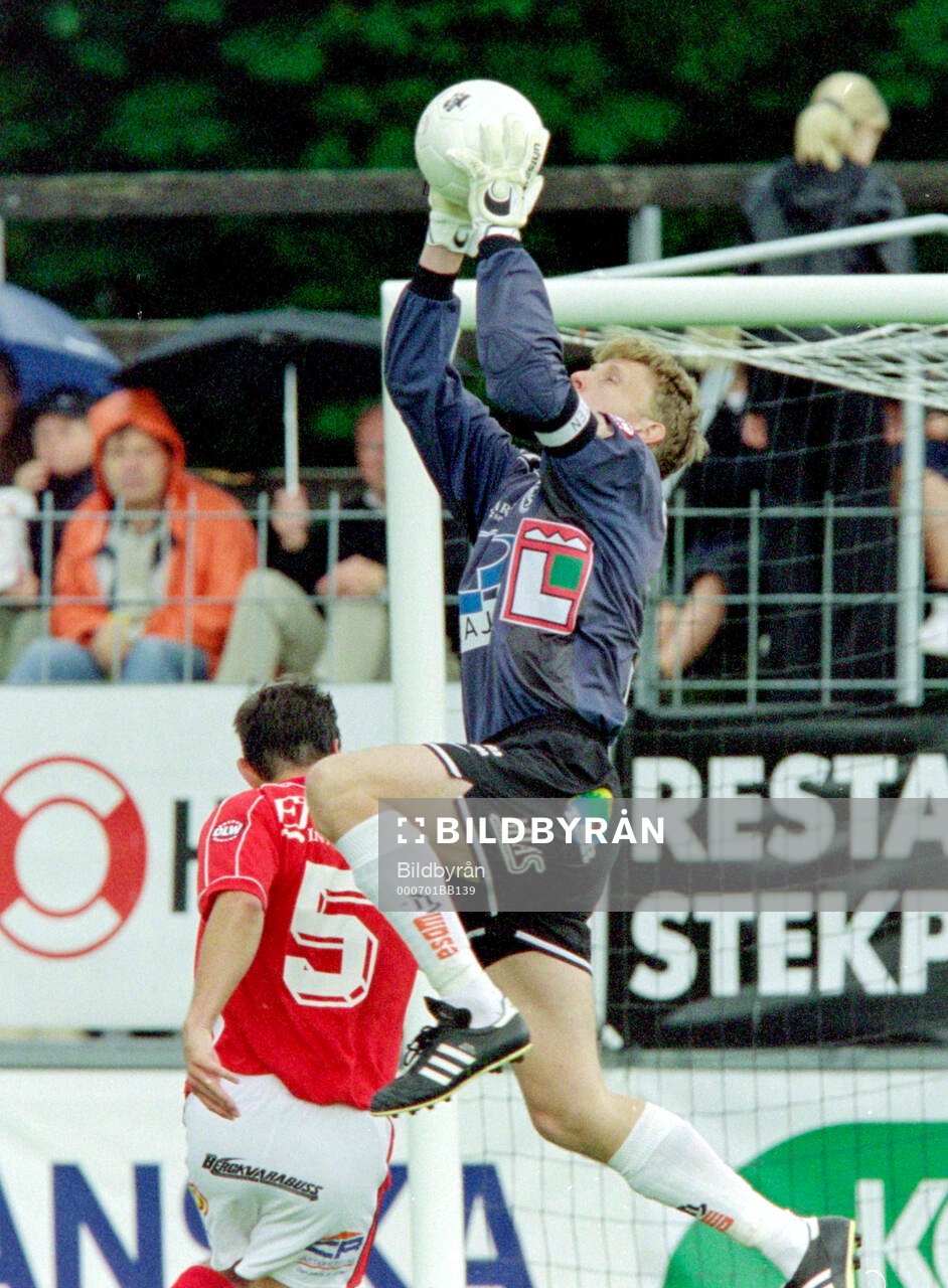 Landskronas målvakt Mats Svensson