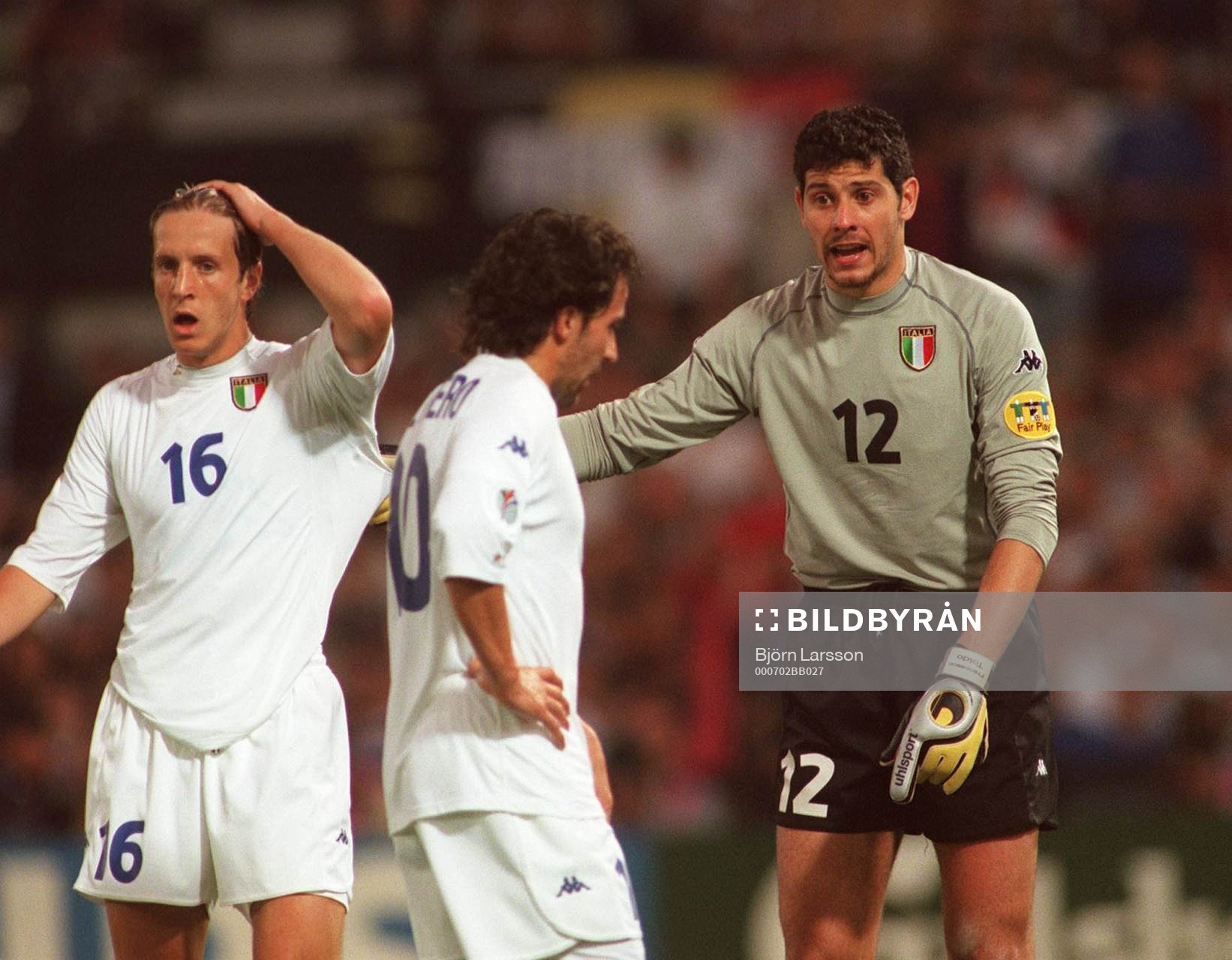 Fr.v: Massimomo Ambrosini, Alessandro Del Piero och