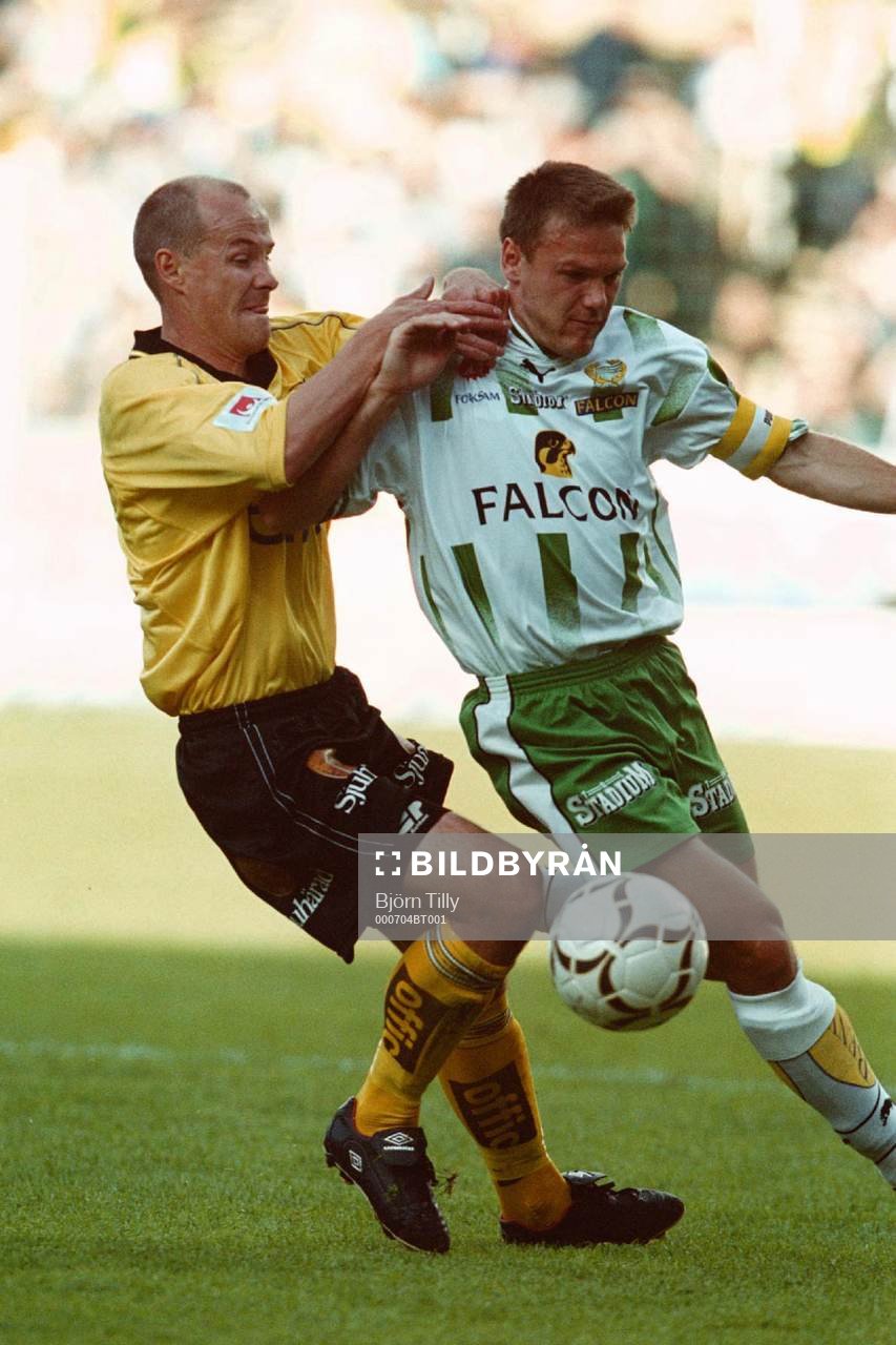 Mikael Hellström, Hammarby och Mikael Martinsson, Elfsborg
