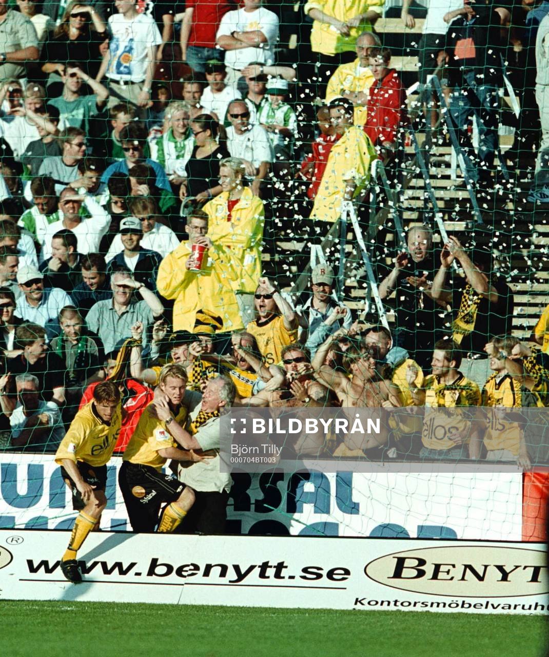 Fredrik Berglund, Elfsborg jublar