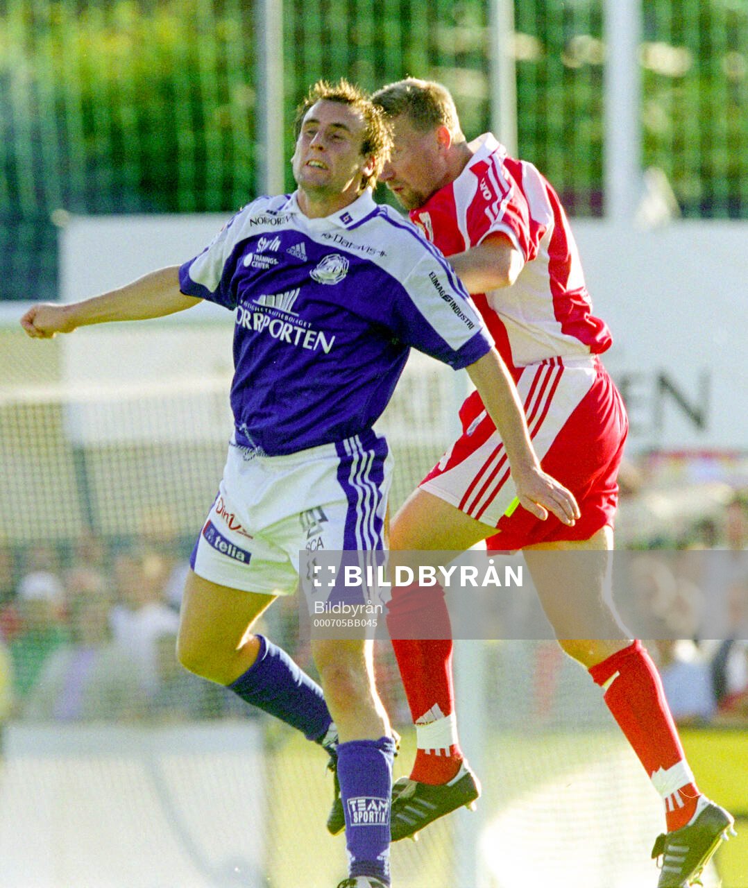 Sundsvalls Joakim Olsson mot Göteborgs Stefan Landberg i