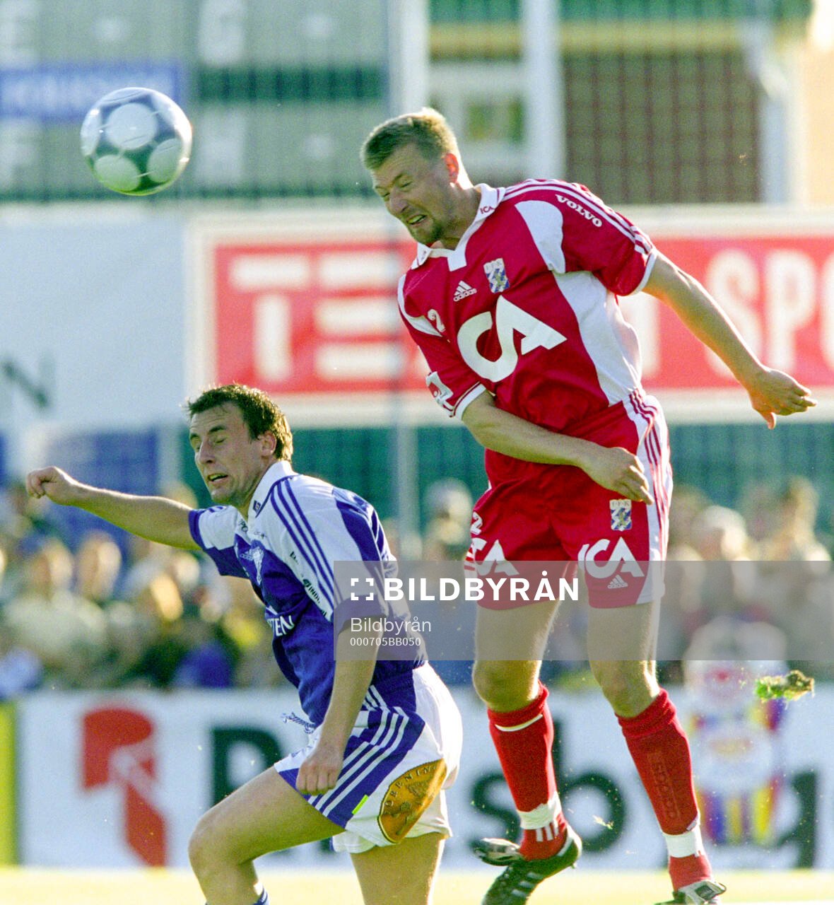 Sundsvalls Joakim Olsson mot Göteborgs Stefan Landberg i