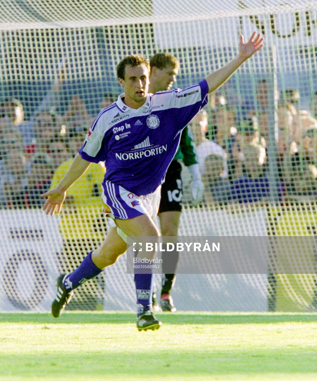 Sundsvalls Joakim Olsson jublar