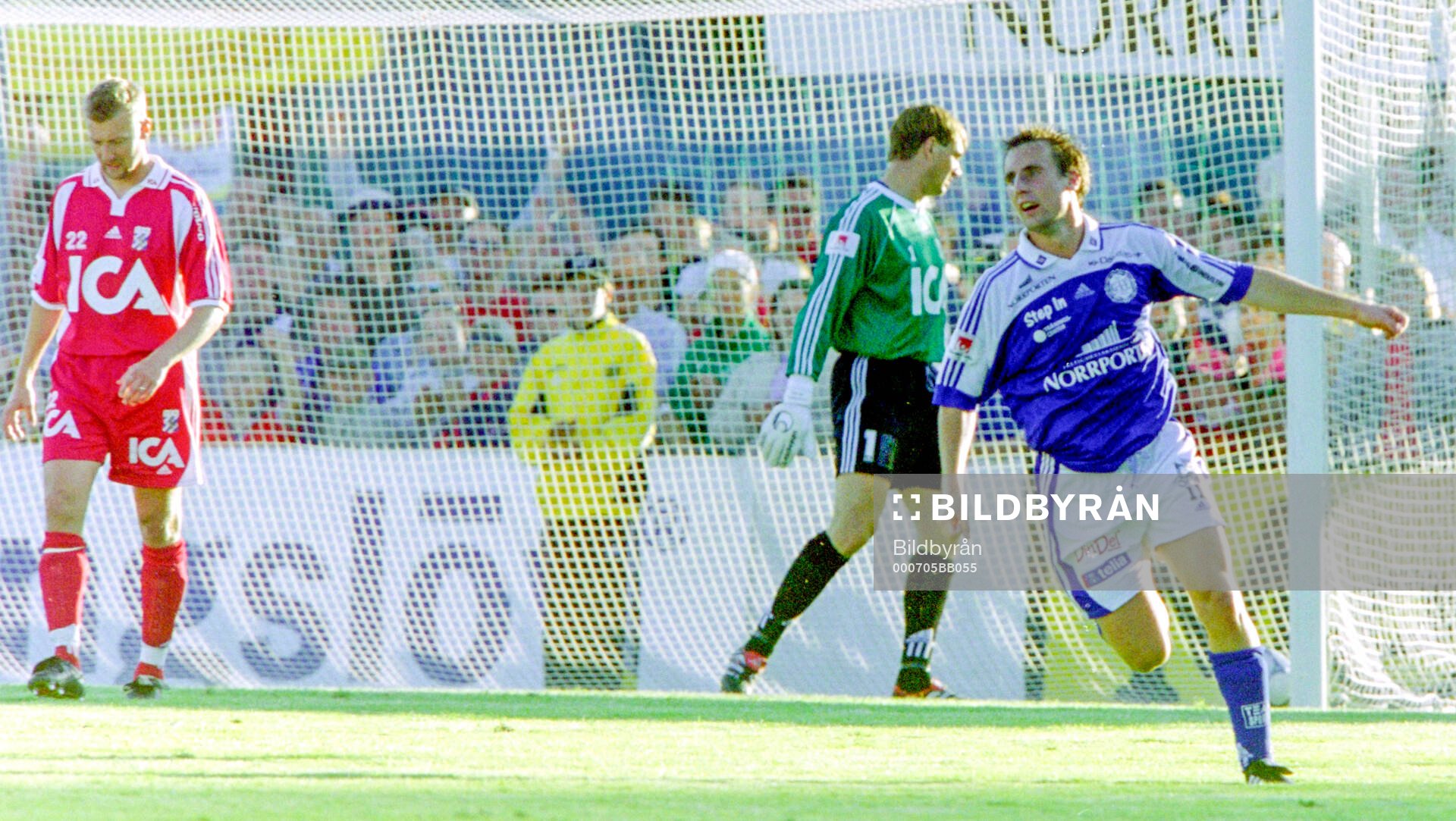 Sundsvalls Joakim Olsson jublar