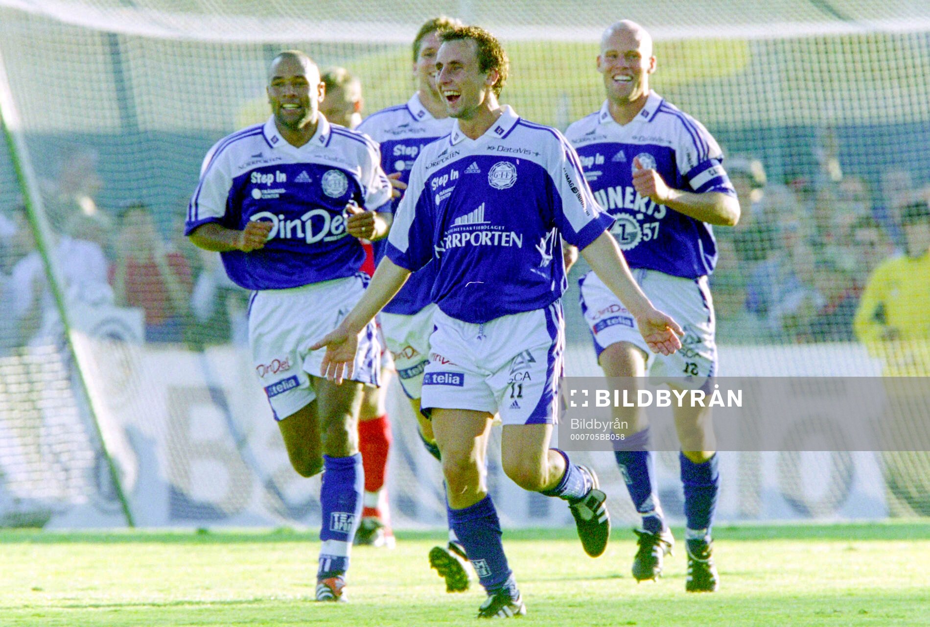Sundsvalls Joakim Olsson jublar