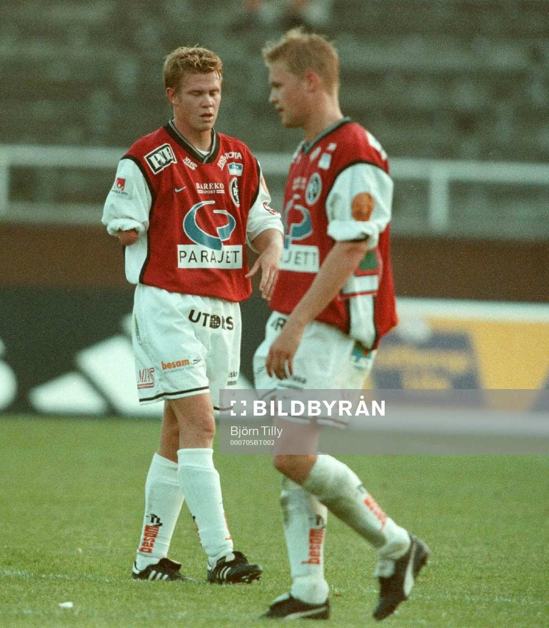 Håkan Söderstierna och Matthias Eklund, Landskrona deppar