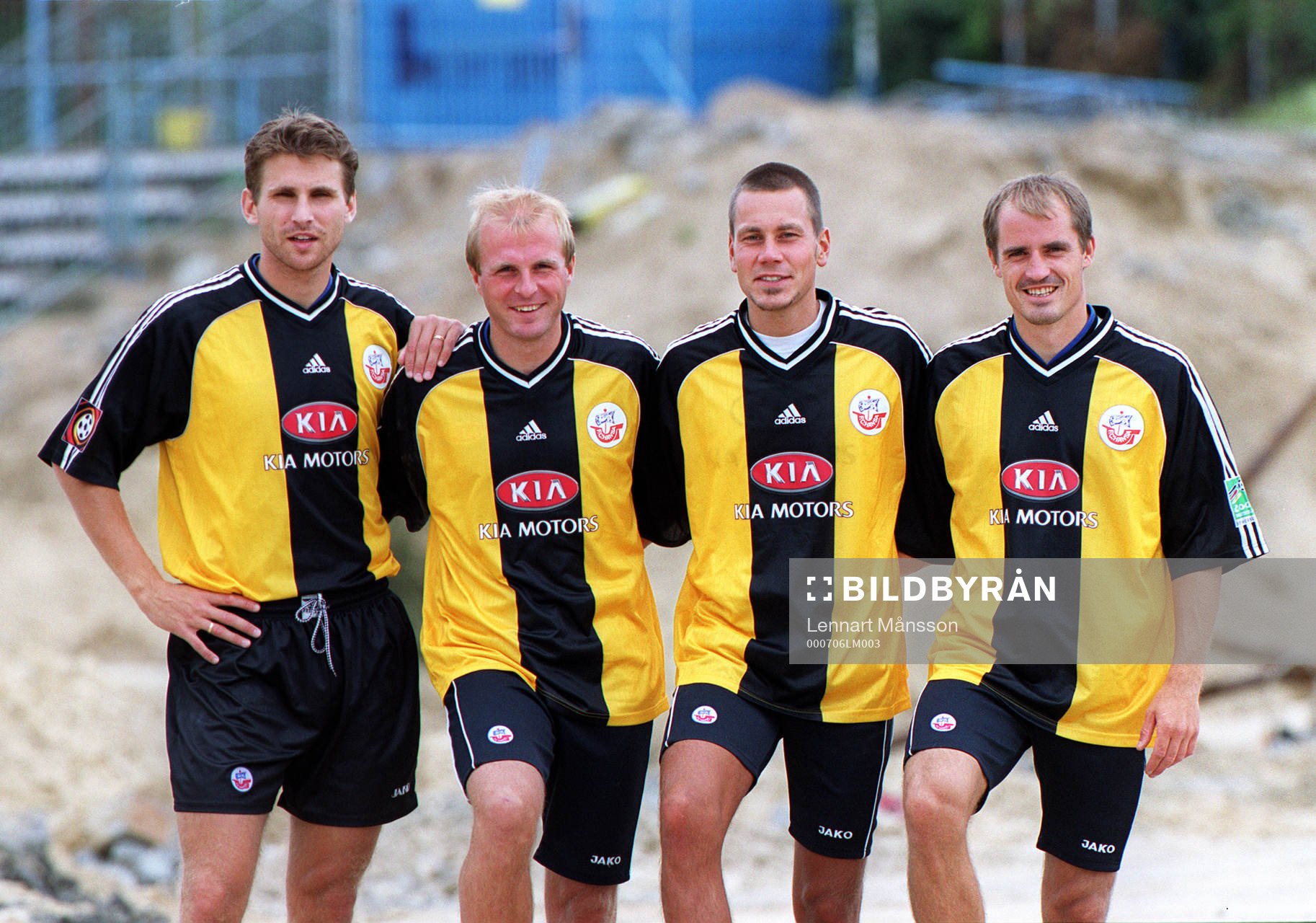 Fr. v. Andreas Jakobsson, Peter Wibrån, Marcus Lantz och