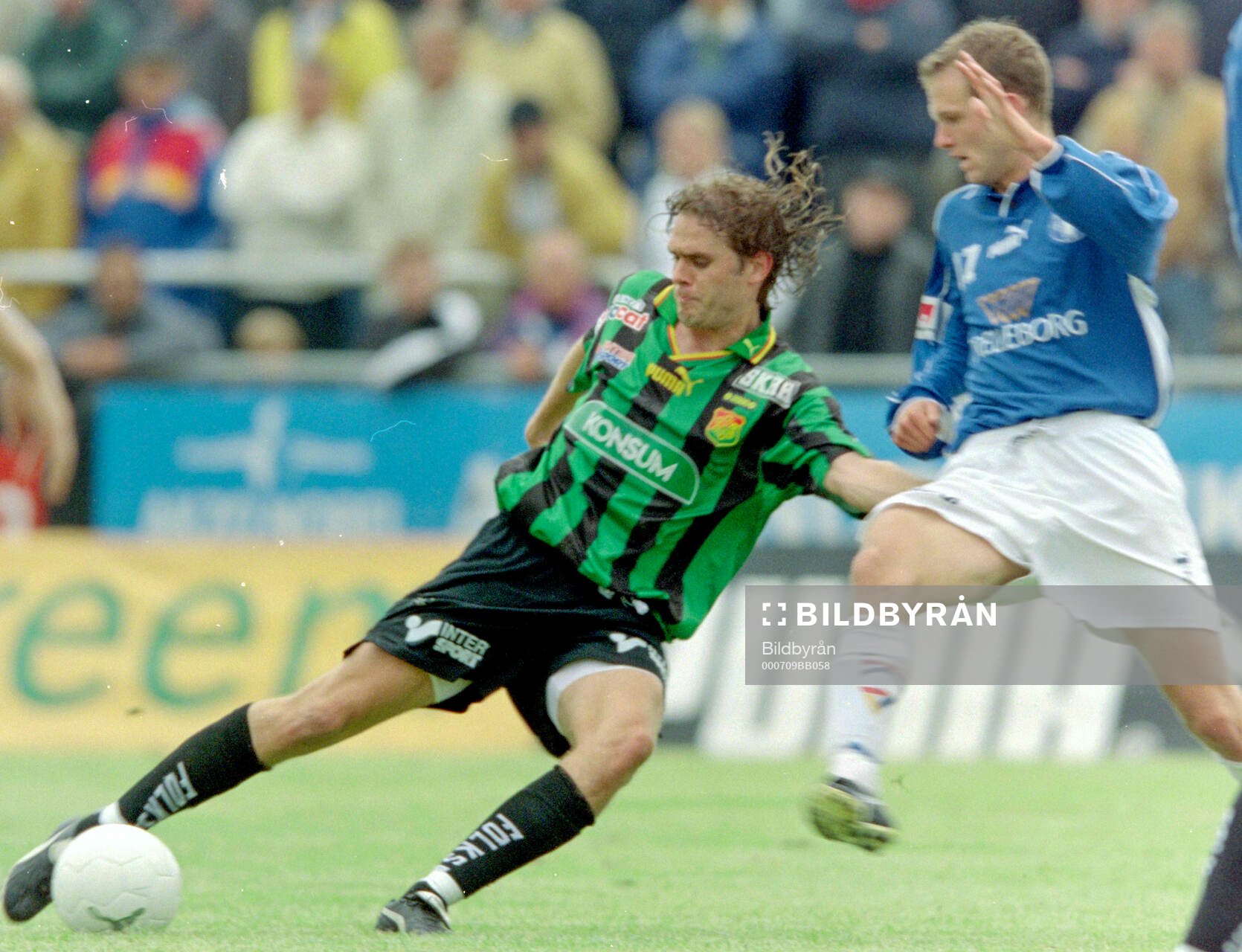 GAIS Lasse Johansson mot Trelleborgs Patrik Svensson