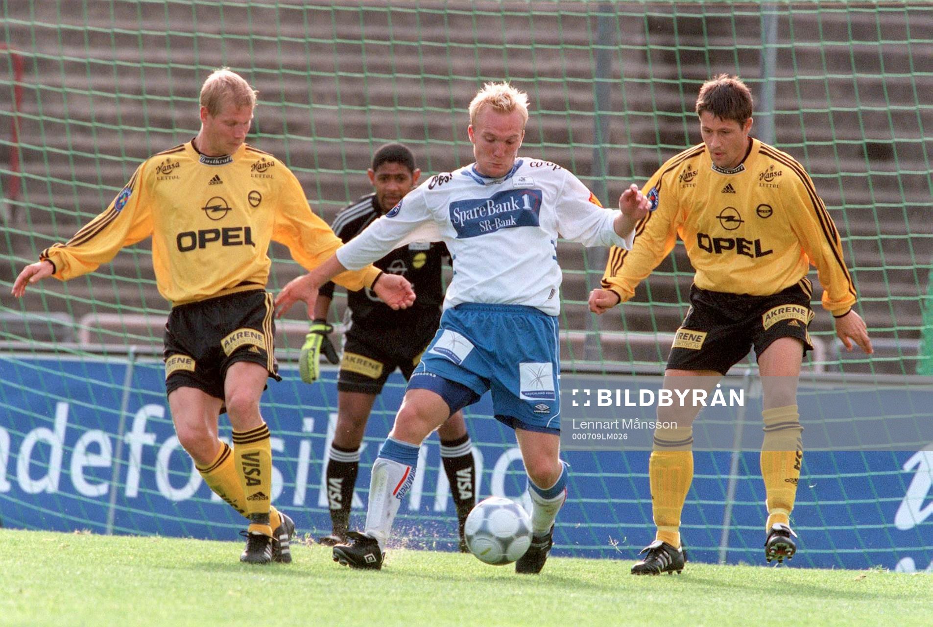 Lilleström - Haugesund. Anders Blomqvist, Haugesund.