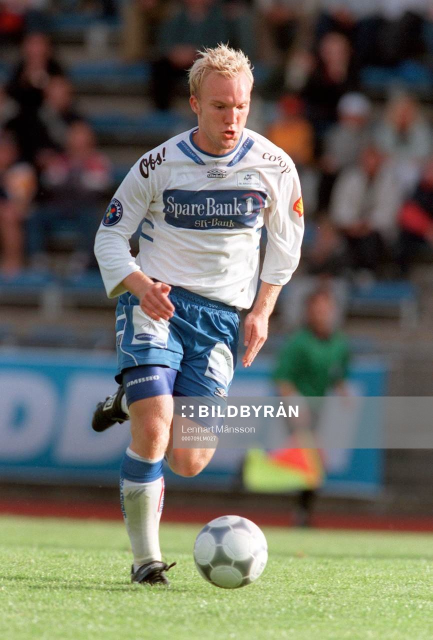 Lilleström - Haugesund. Anders Blomqvist, Haugesund