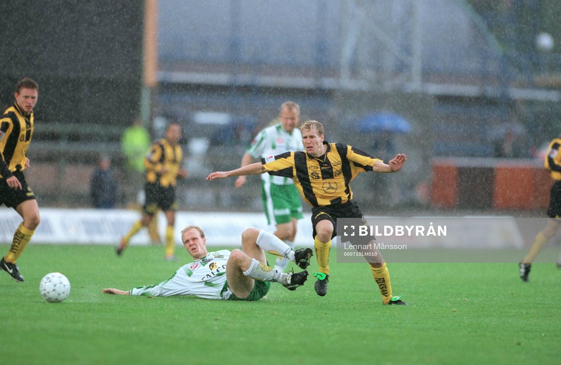 Mikael Andersson, Hammarby och Jonas Henriksson, Häcken