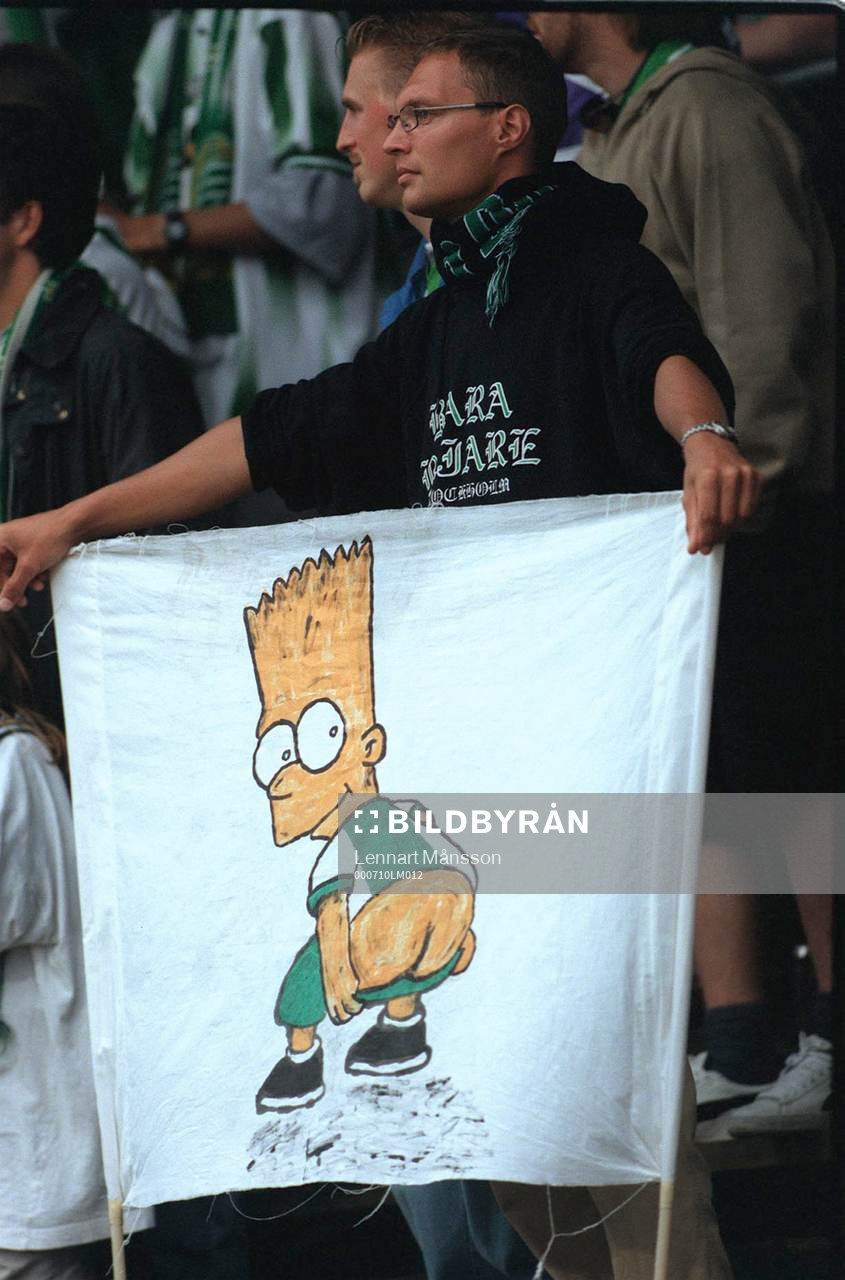 Hammarby supporter (Bart Simpson)
