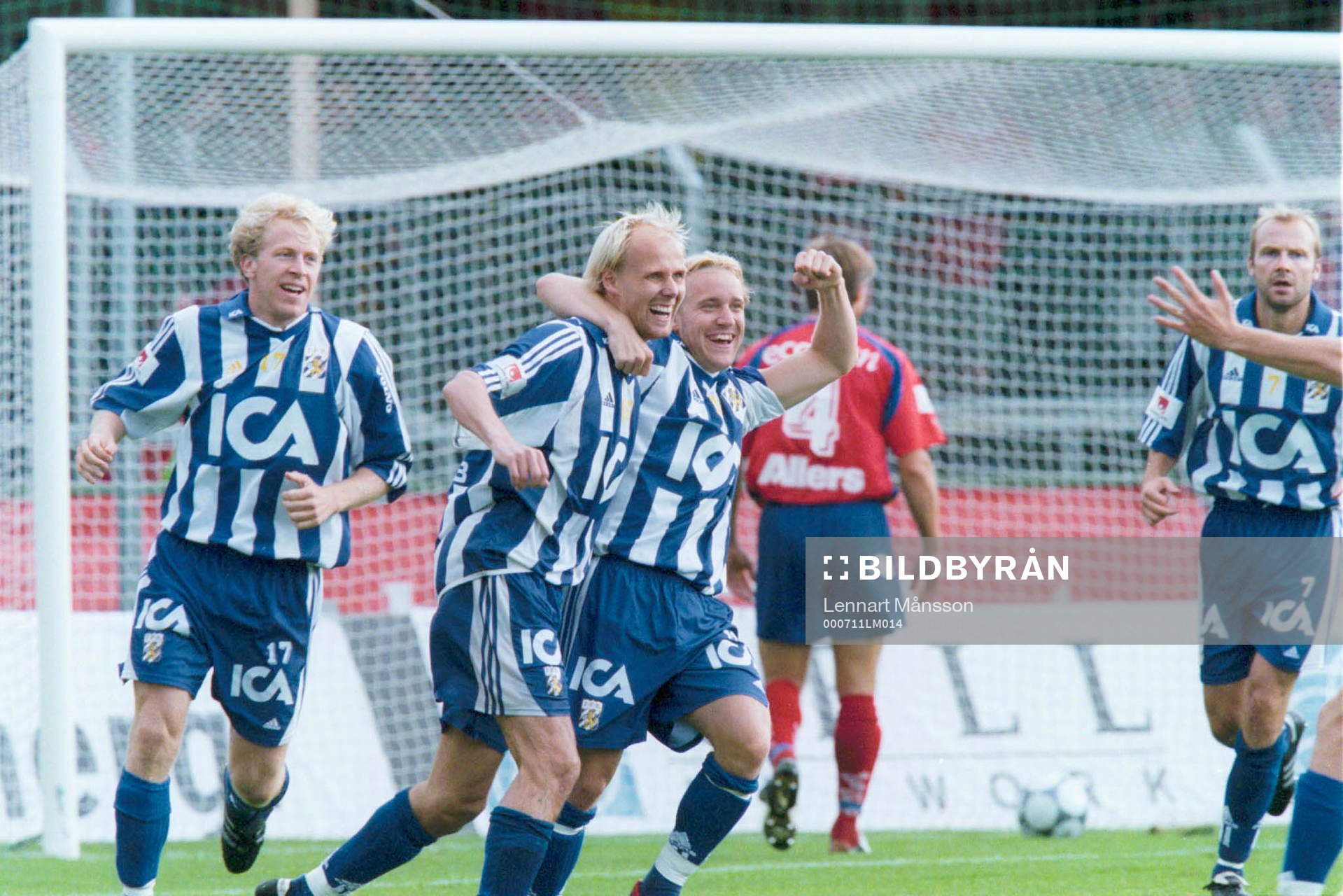 Mikael Sandklev, Pär Karlsson, Gustaf Andersson och Håkan