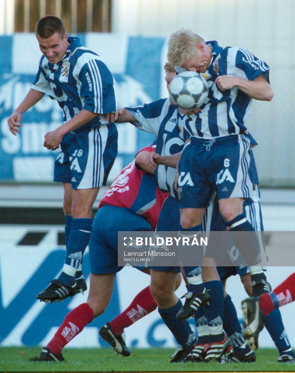 Daniel Nicklasson, Sebastian Henriksson och Mikael Nilsson,