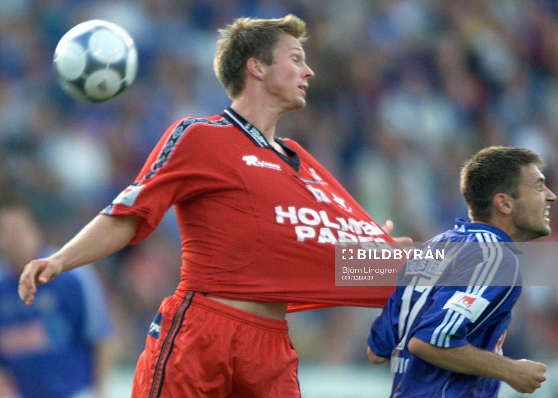 Mikael Ström, Norrköping och Stefan Selakovic, Halmstad