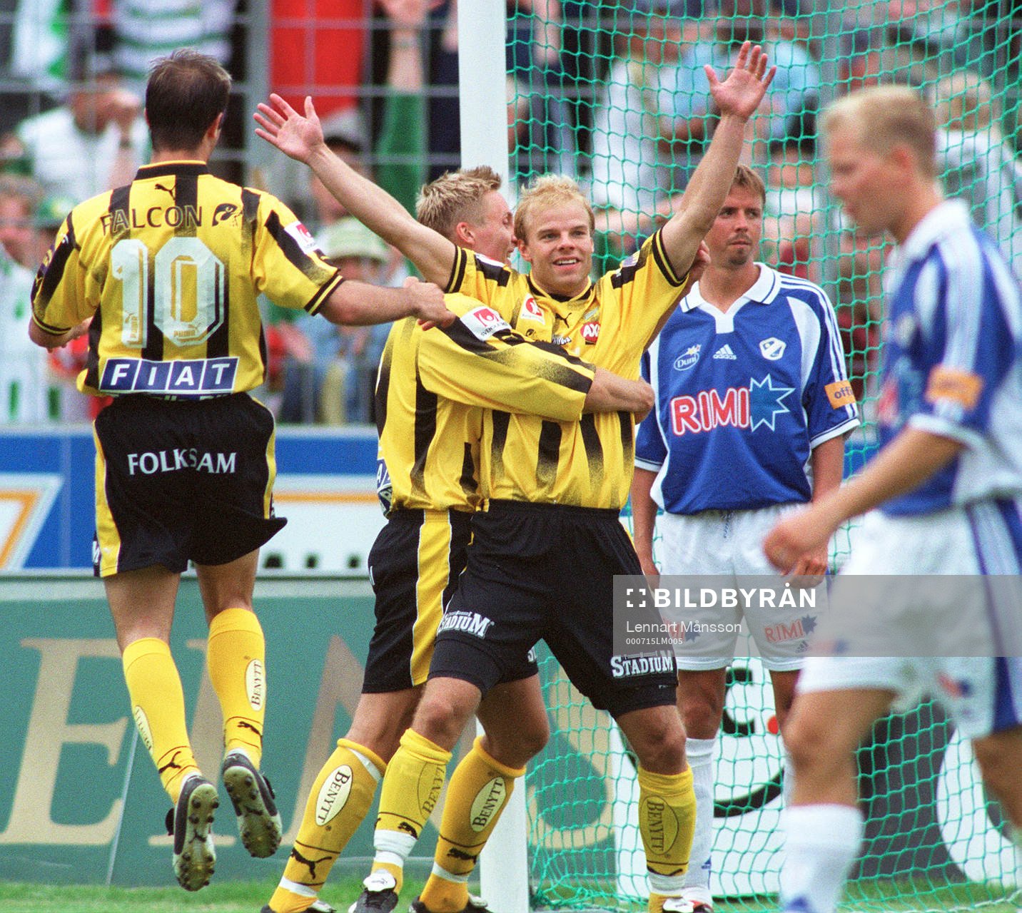 Andreas Hermansson, Hammarby, jubel