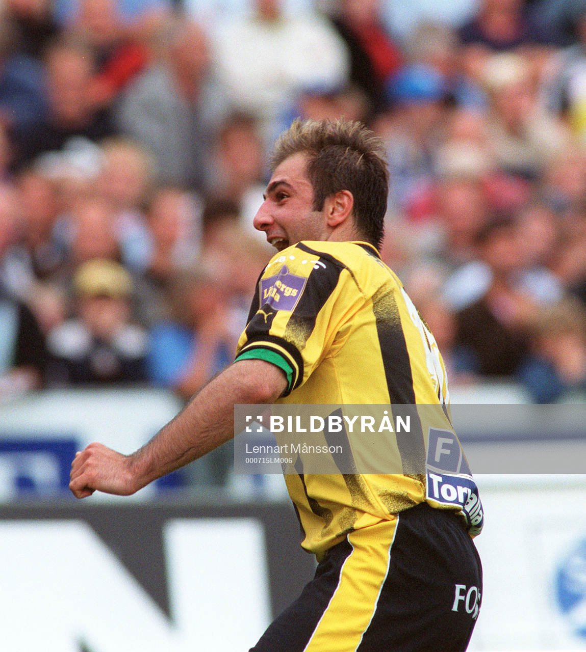 Fotboll, Allsvenskan, Kennedy Bakircioglü, Hammarby, jubel