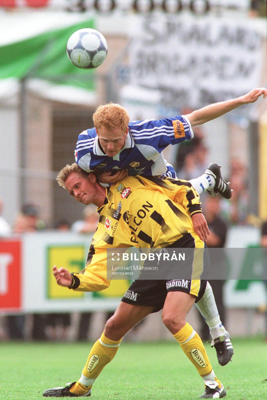 Michael Svensson, Halmstad och Peter Markstedt, Hammarby