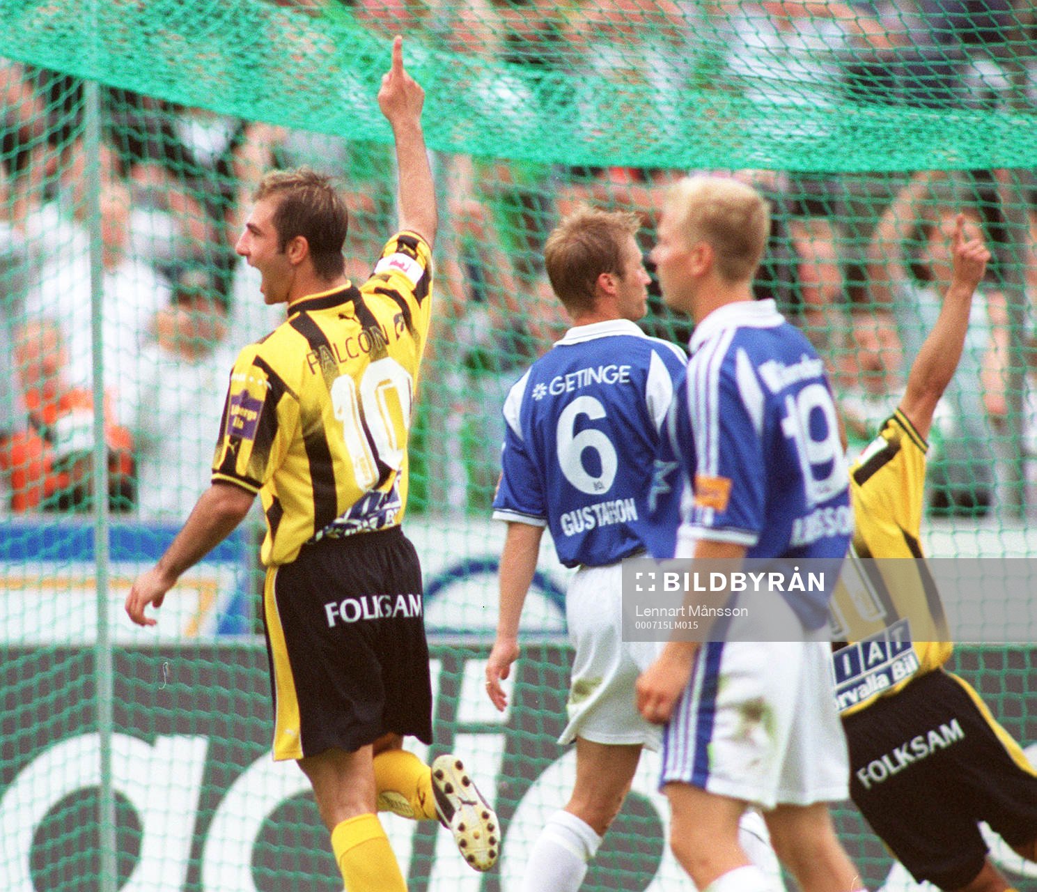 Kennedy Bakircioglü, Hammarby, jubel, Halmstad, depp