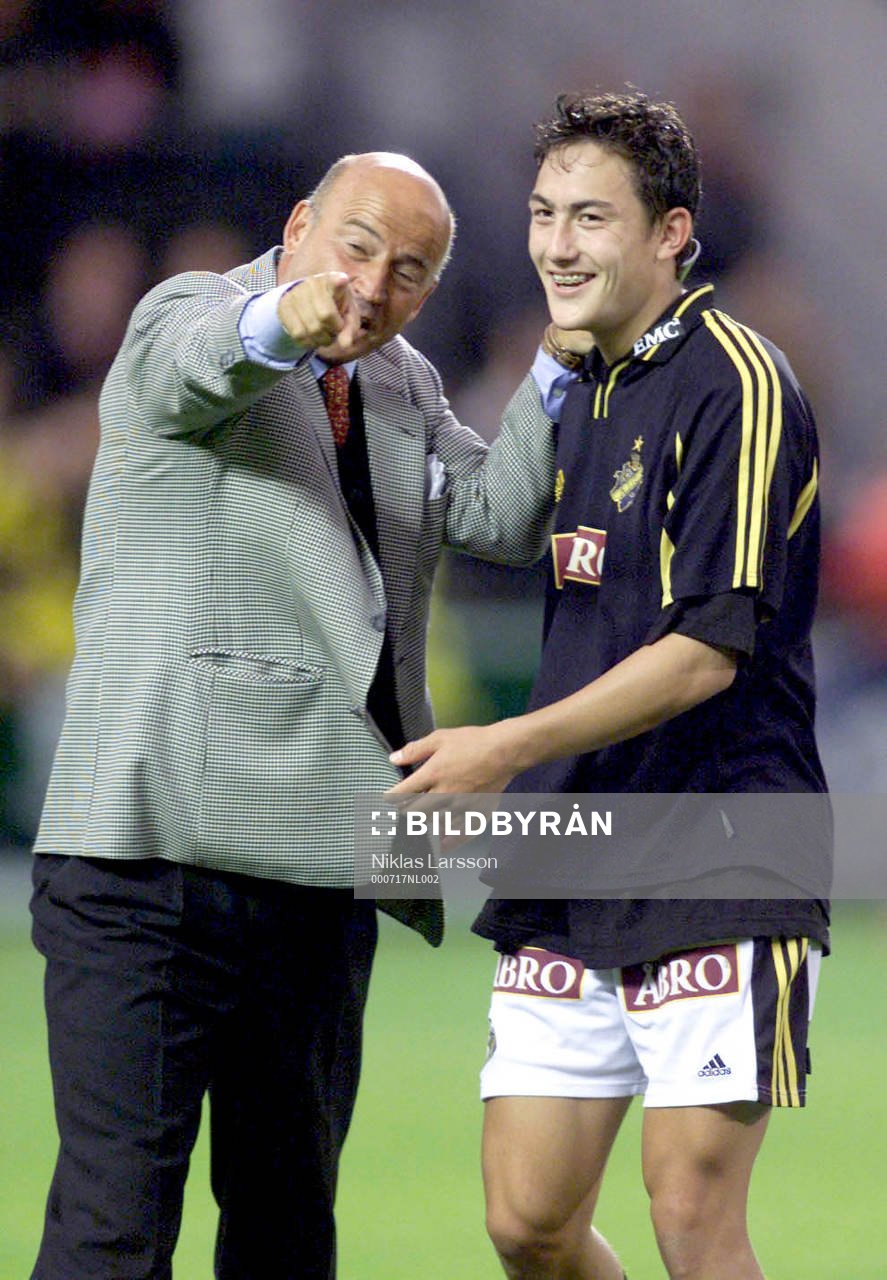 Stefan Ishizaki och Stefan Söderberg, Manager AIK