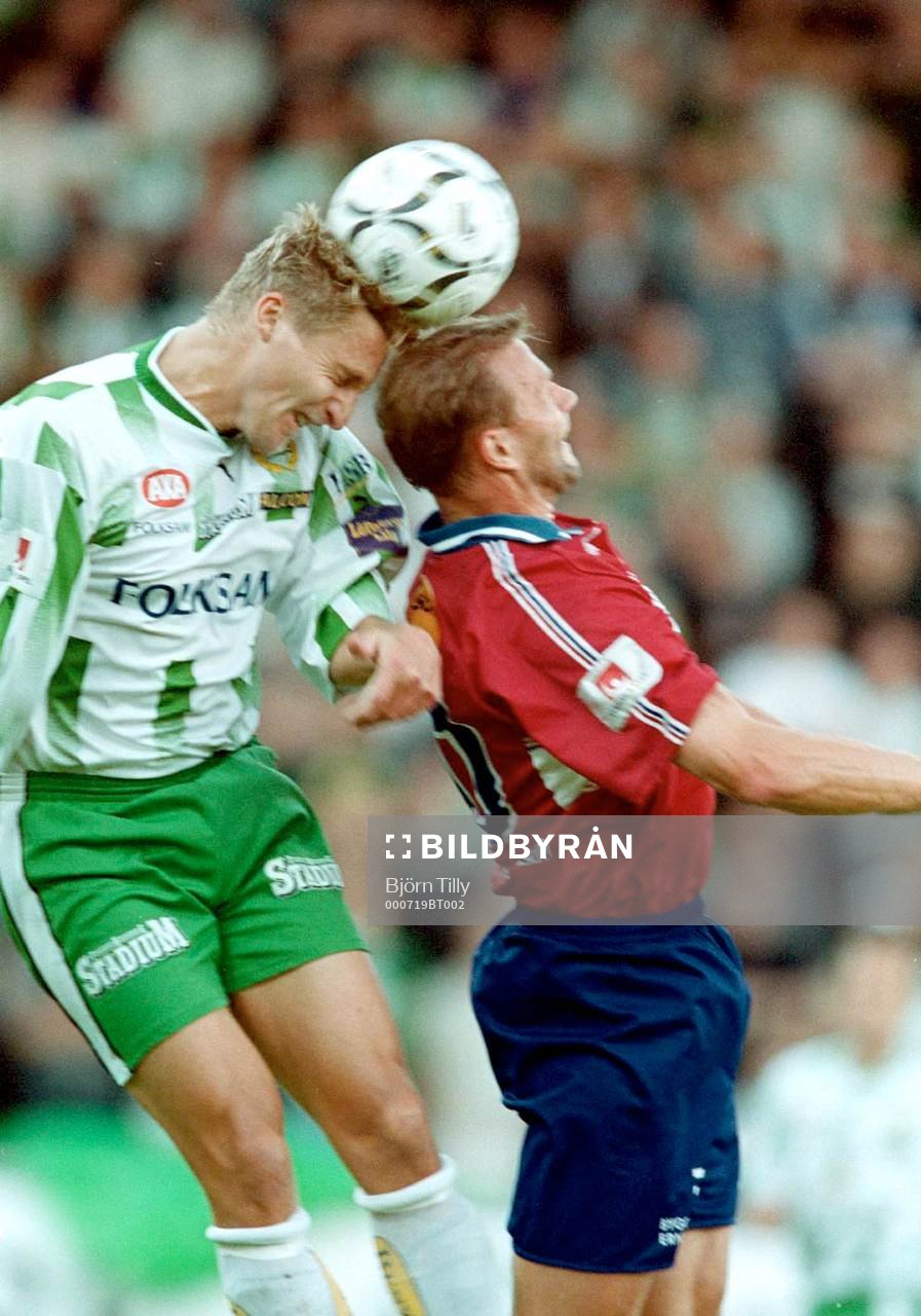 Jonas Stark, Hammarby i nickduell med Joachim Karlsson,