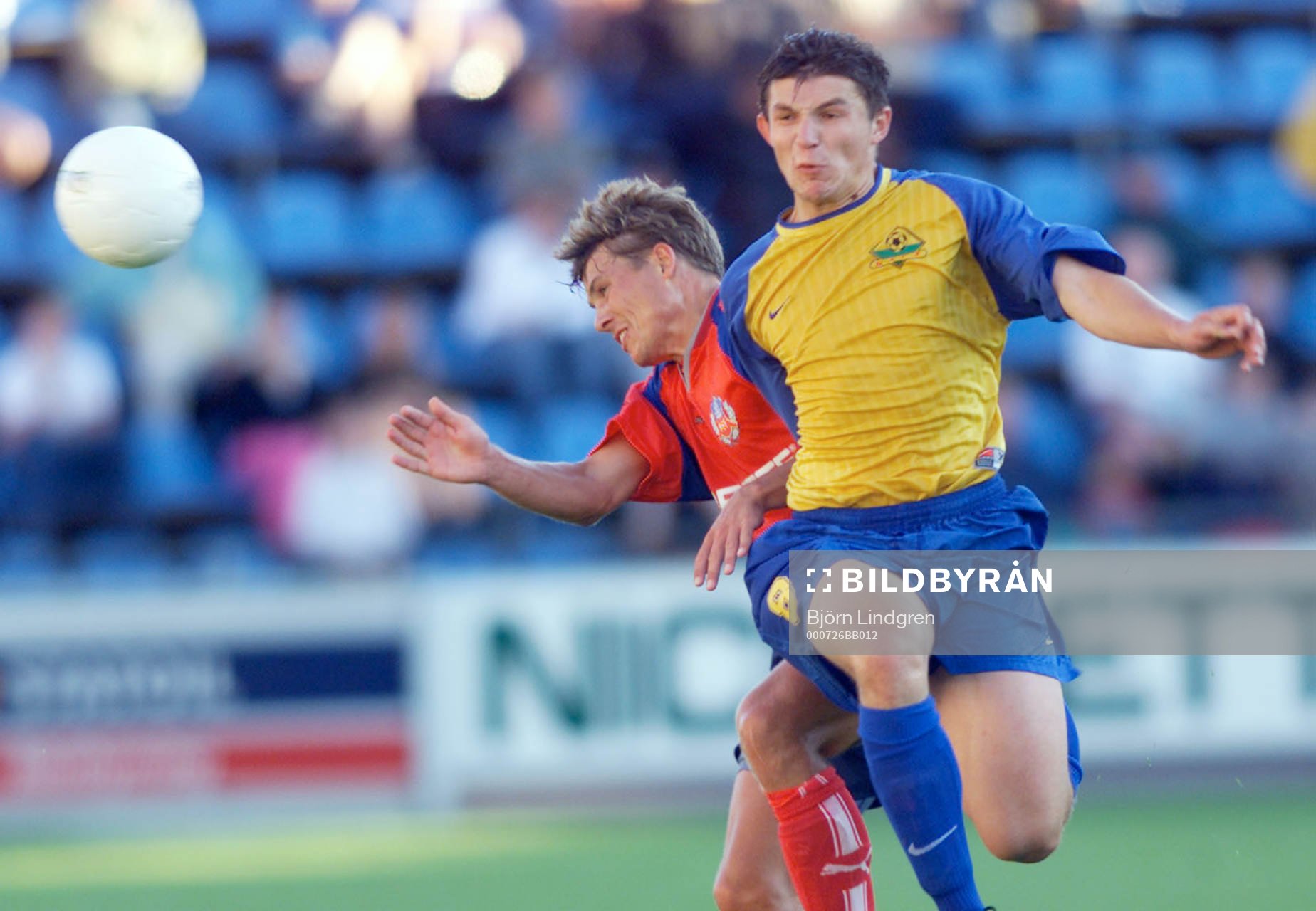 Ola Nilsson, Helsingborg och Vitali Kutusau, Borisov