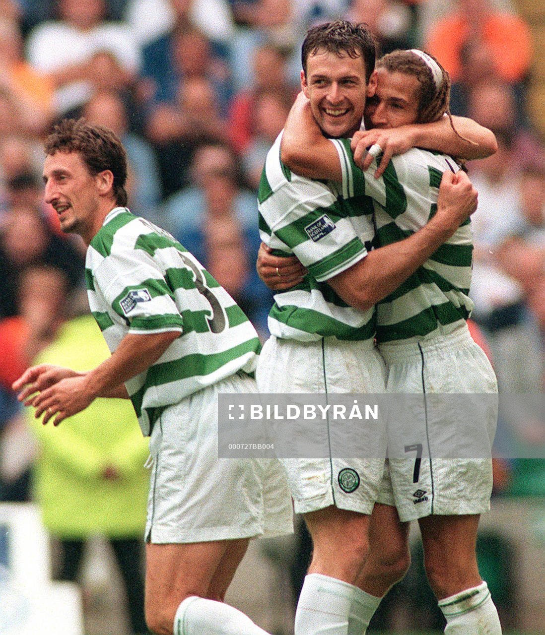 Henrik Larsson och Chris Sutton, Celtic (Jubel)