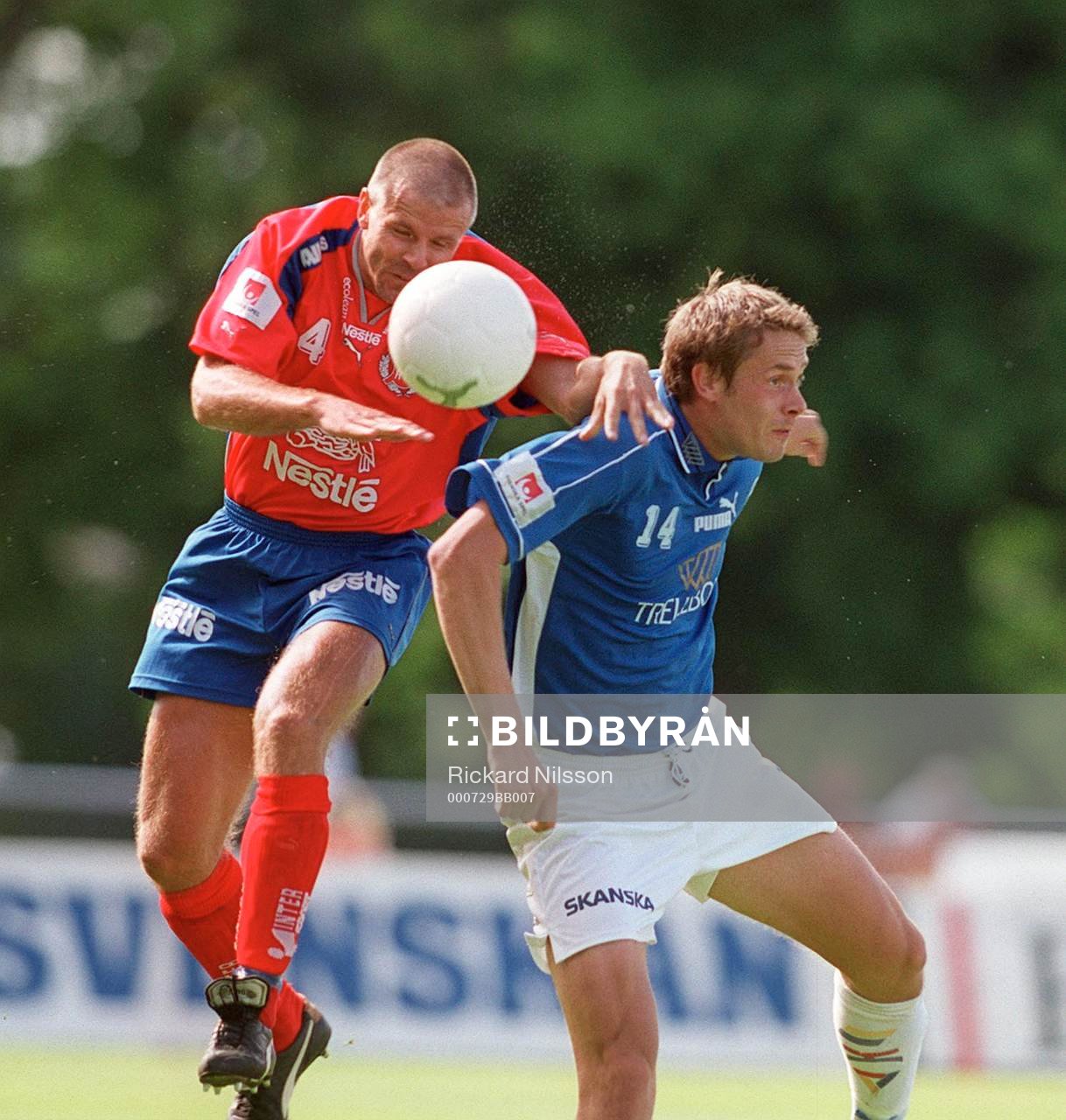  Roland Nilsson, Helsingborg och Mika Kottila, Trelleborg