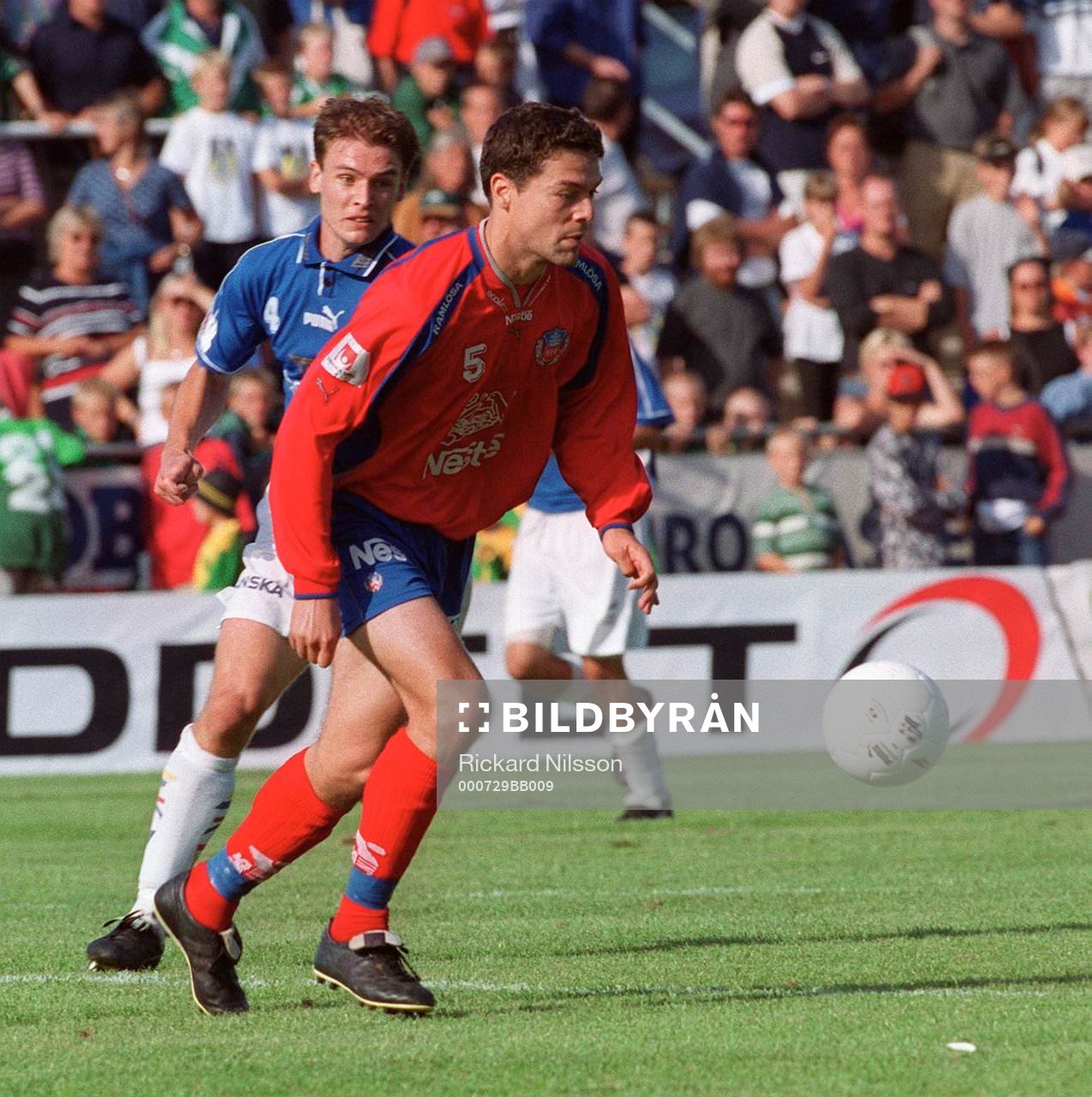 Jozo Matovac, Helsingborg och Ola Larsson, Trelleborg